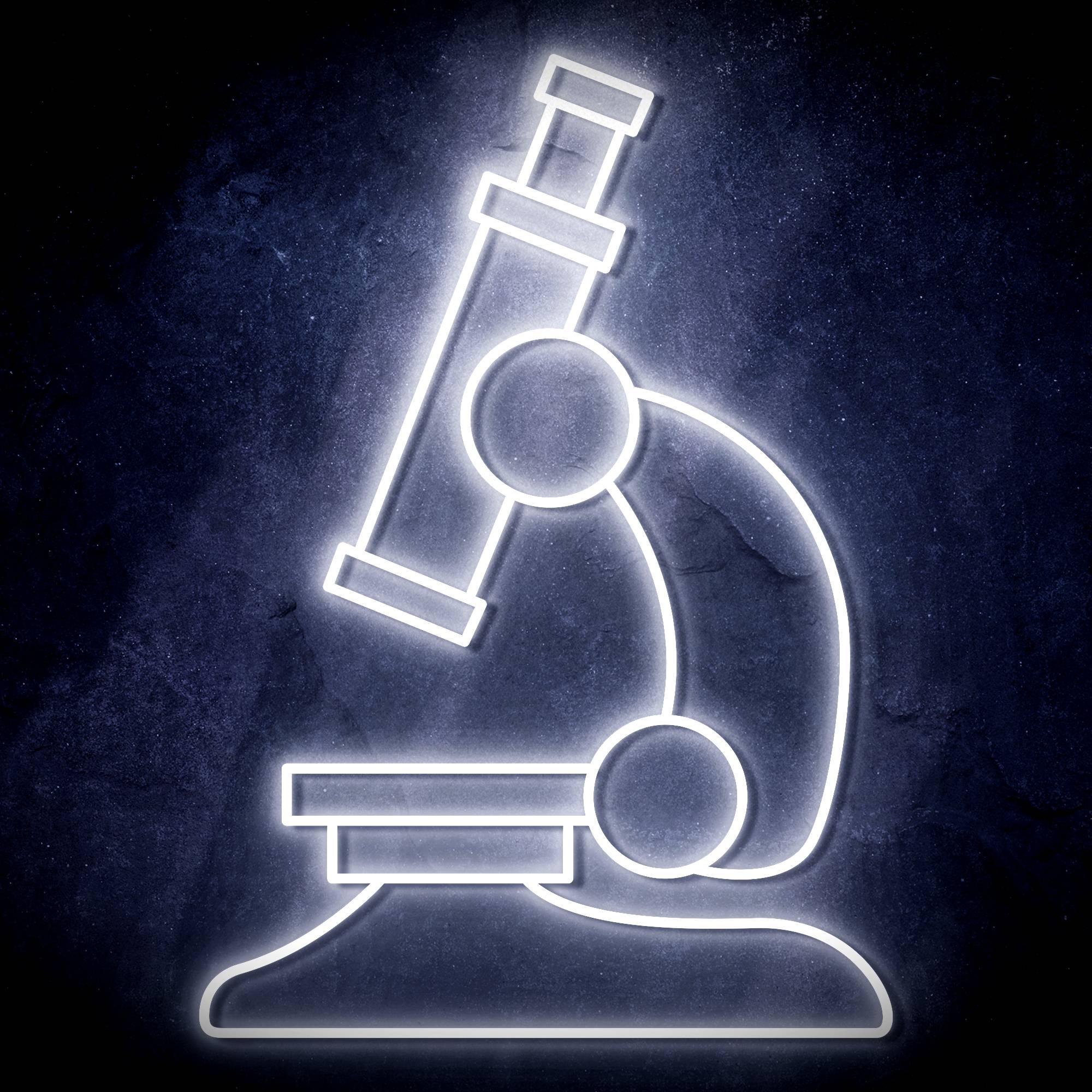 Microscope LED Neon Sign