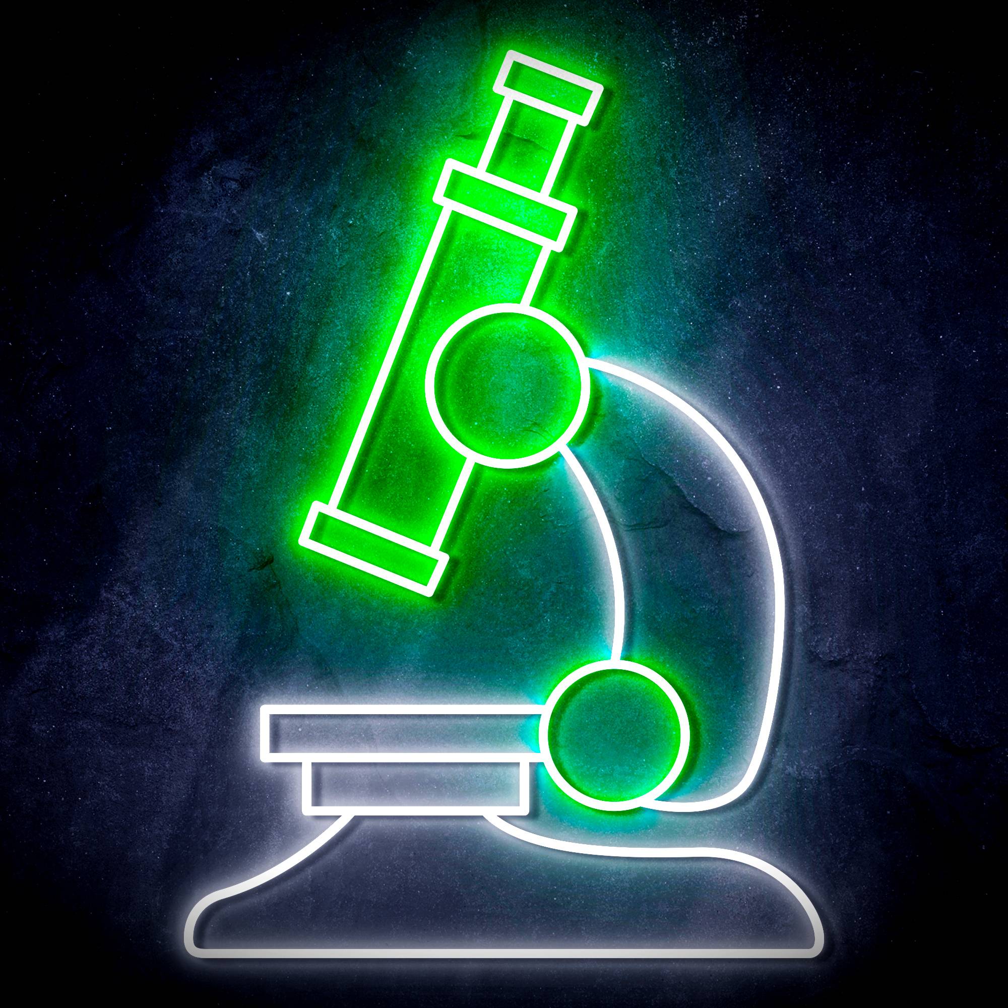 Microscope LED Neon Sign