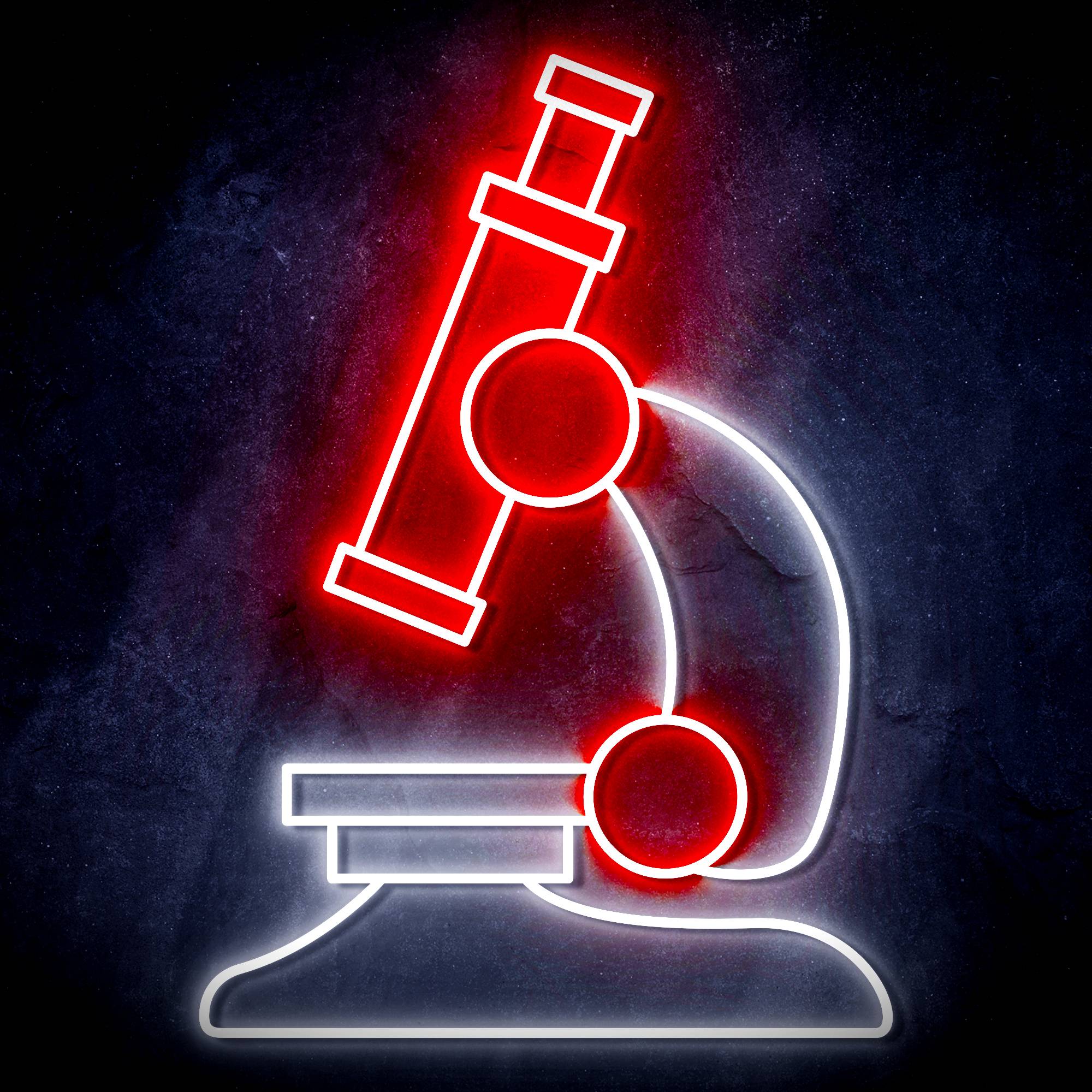 Microscope LED Neon Sign