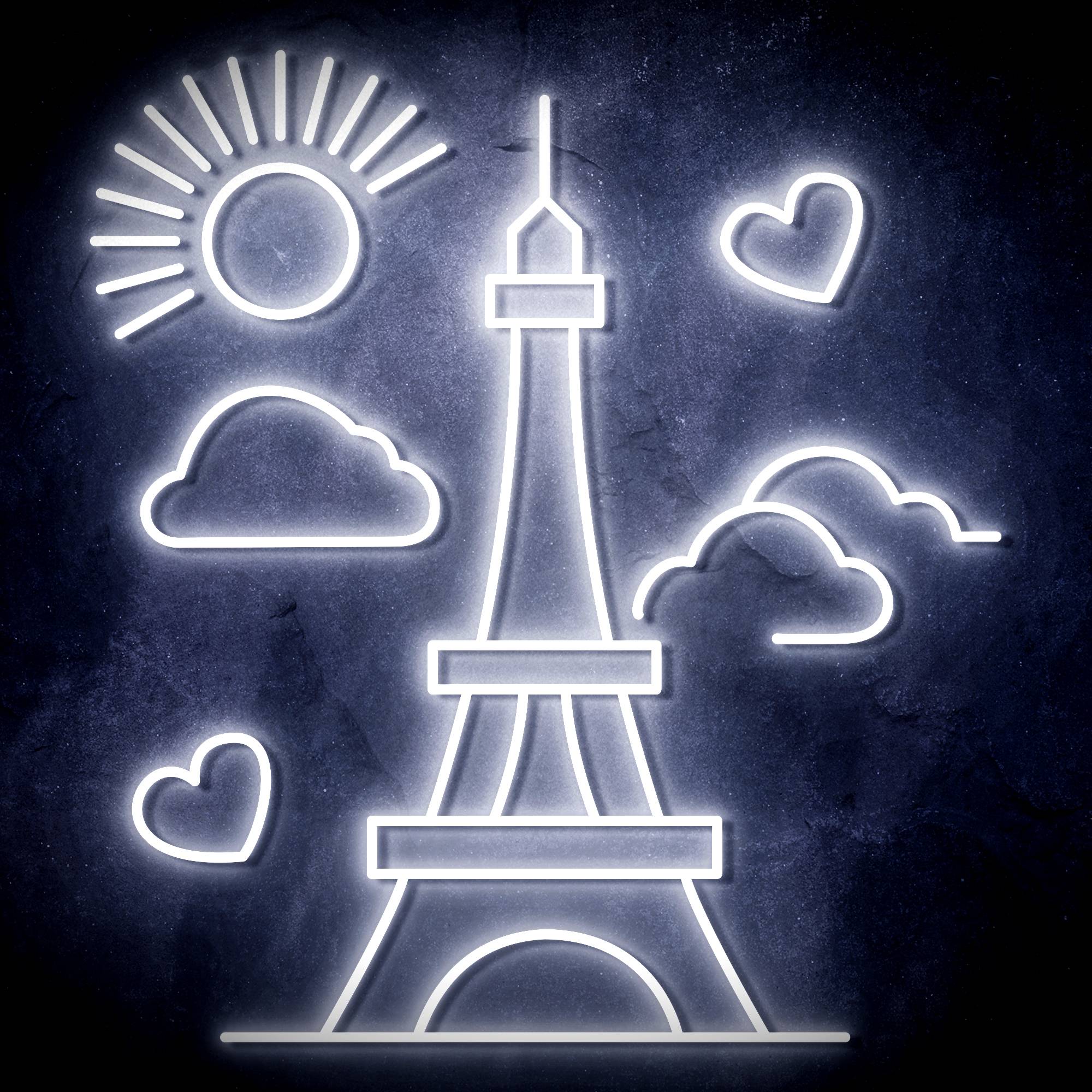 The Eiffel Tower LED Neon Sign