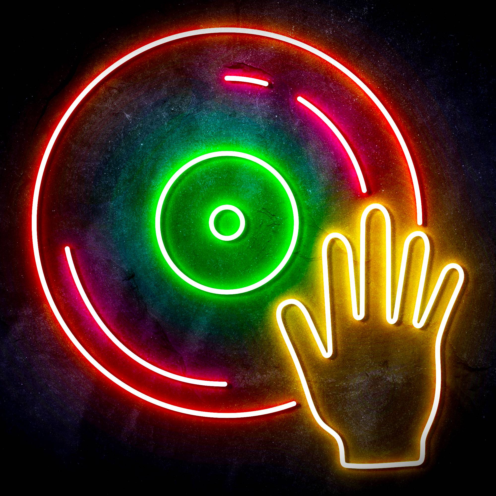 Disco DJ  LED Neon Sign