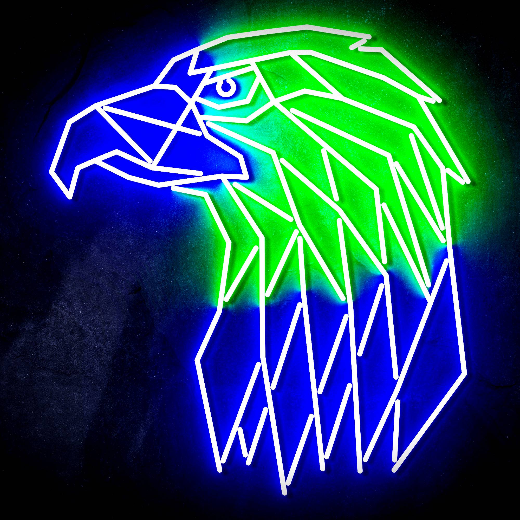 Eagle Head LED Neon Sign