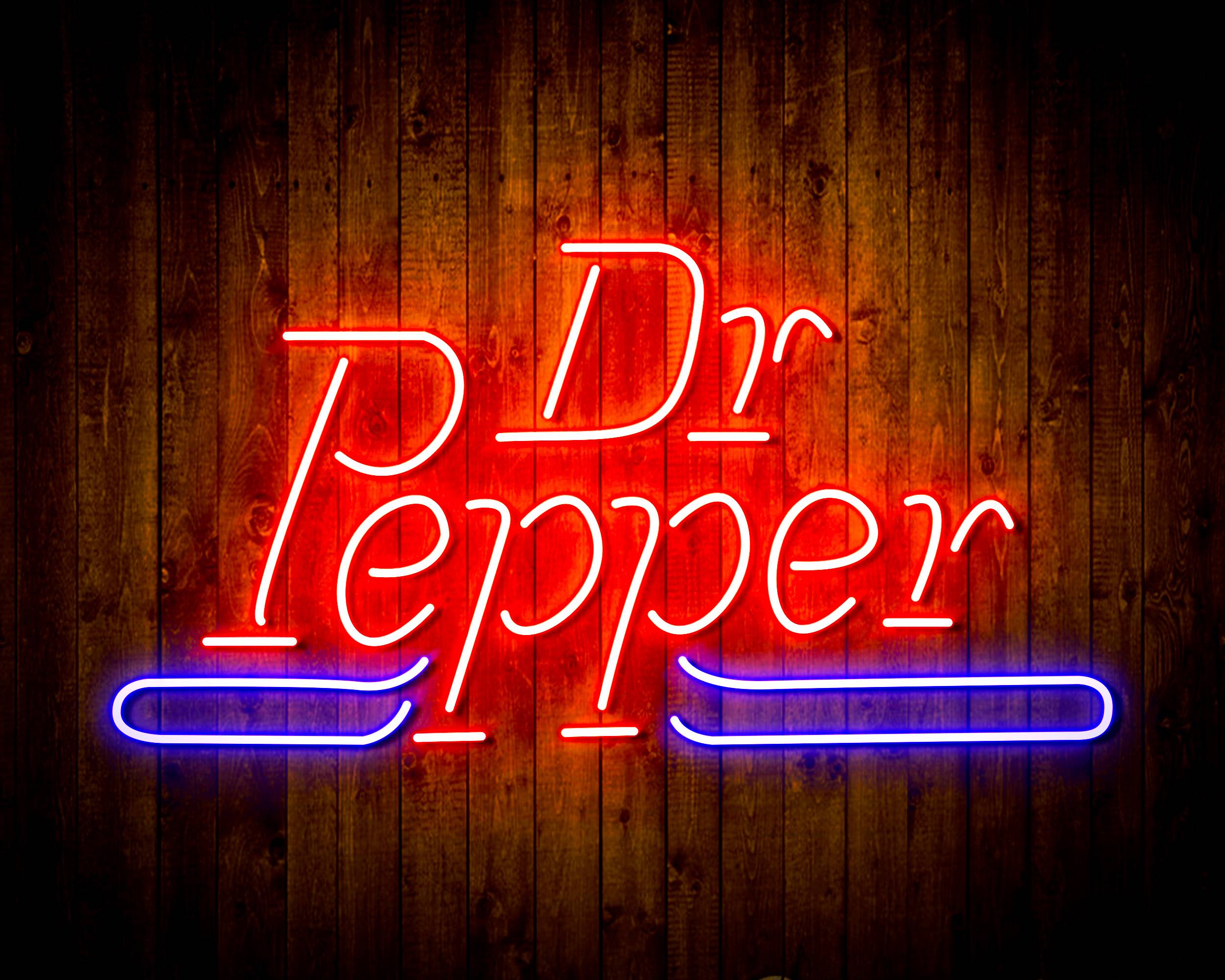 Dr Pepper Bar Neon LED Sign