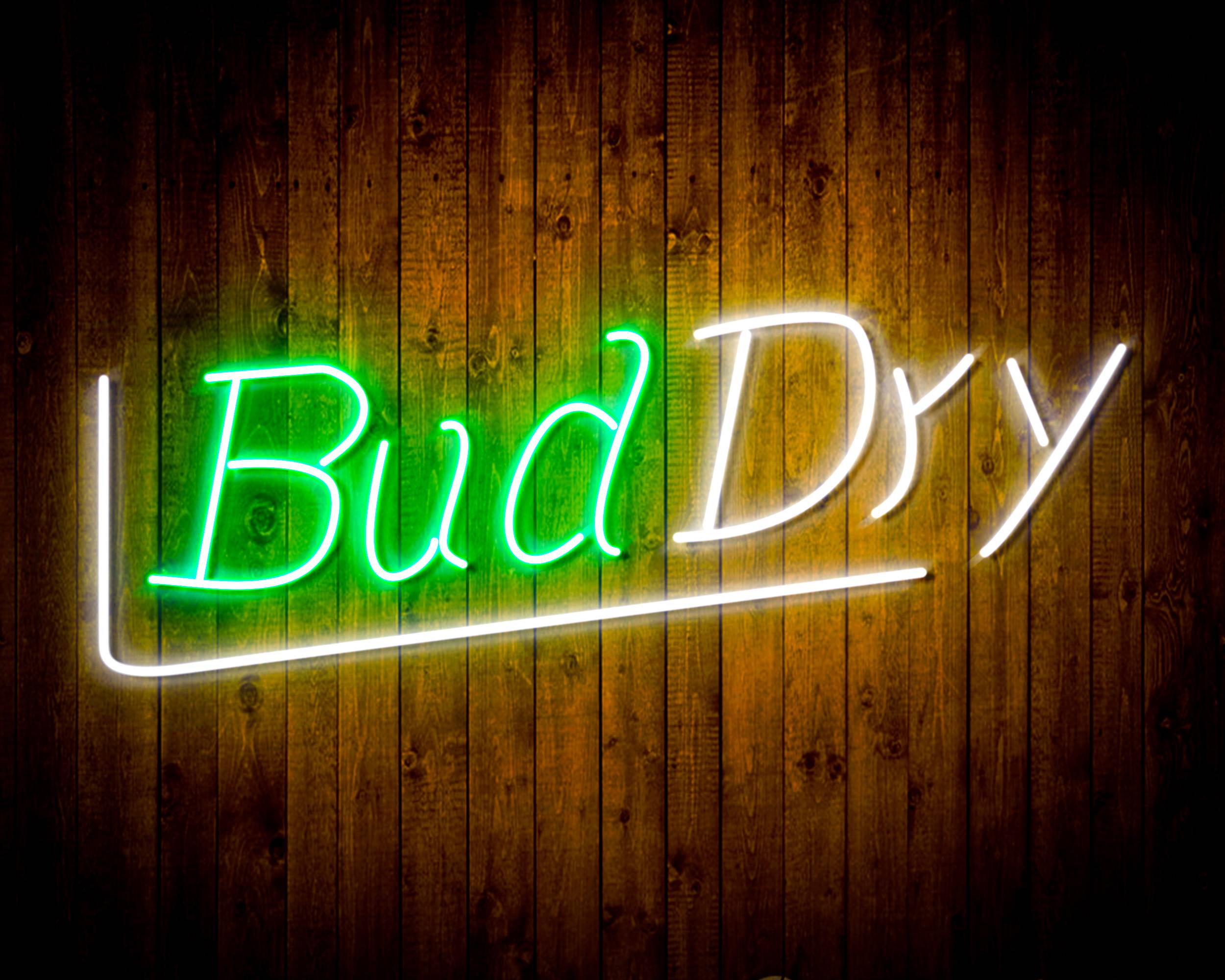 Bud Dry Bar Neon LED Sign
