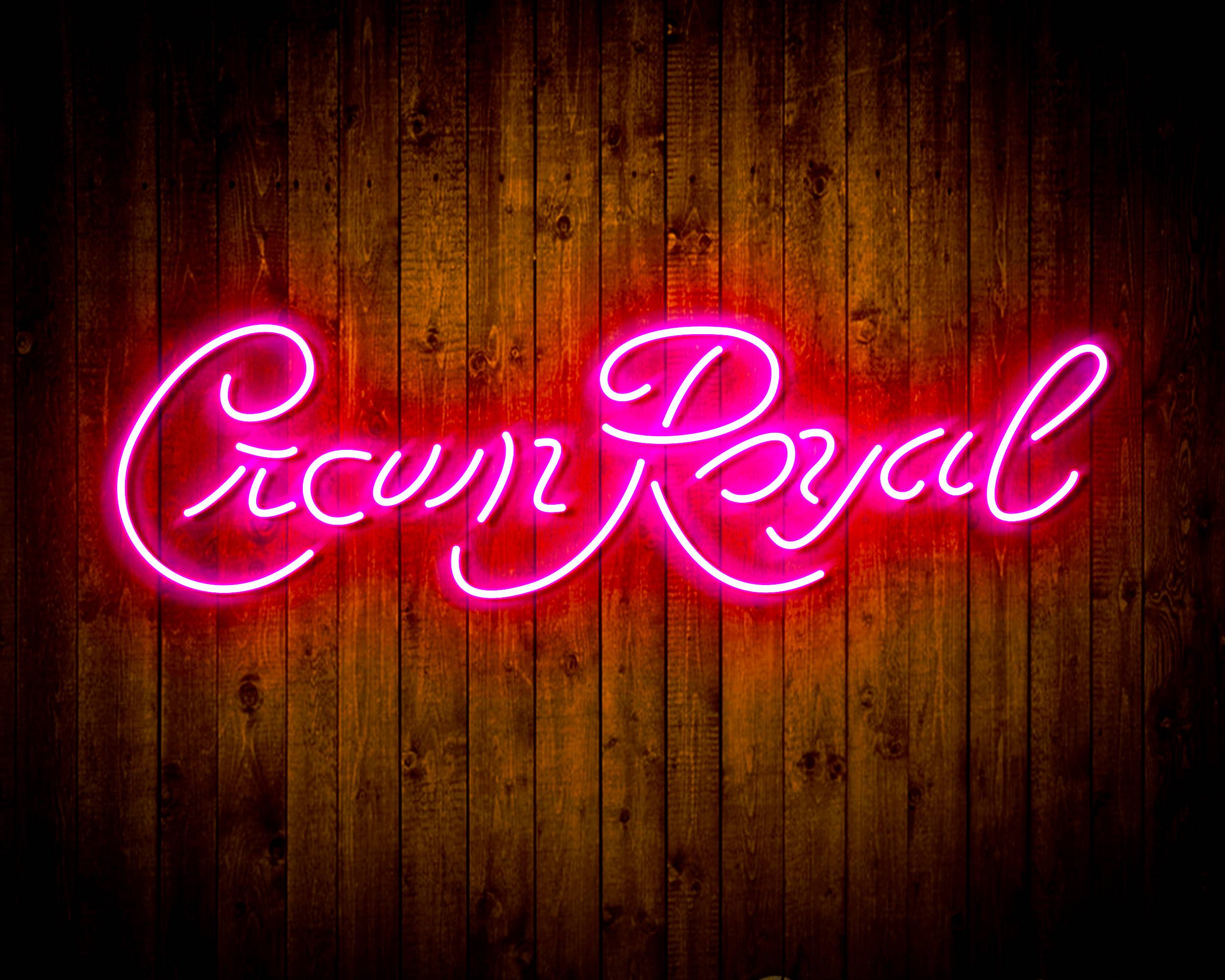 Crown Royal Bar Neon LED Sign