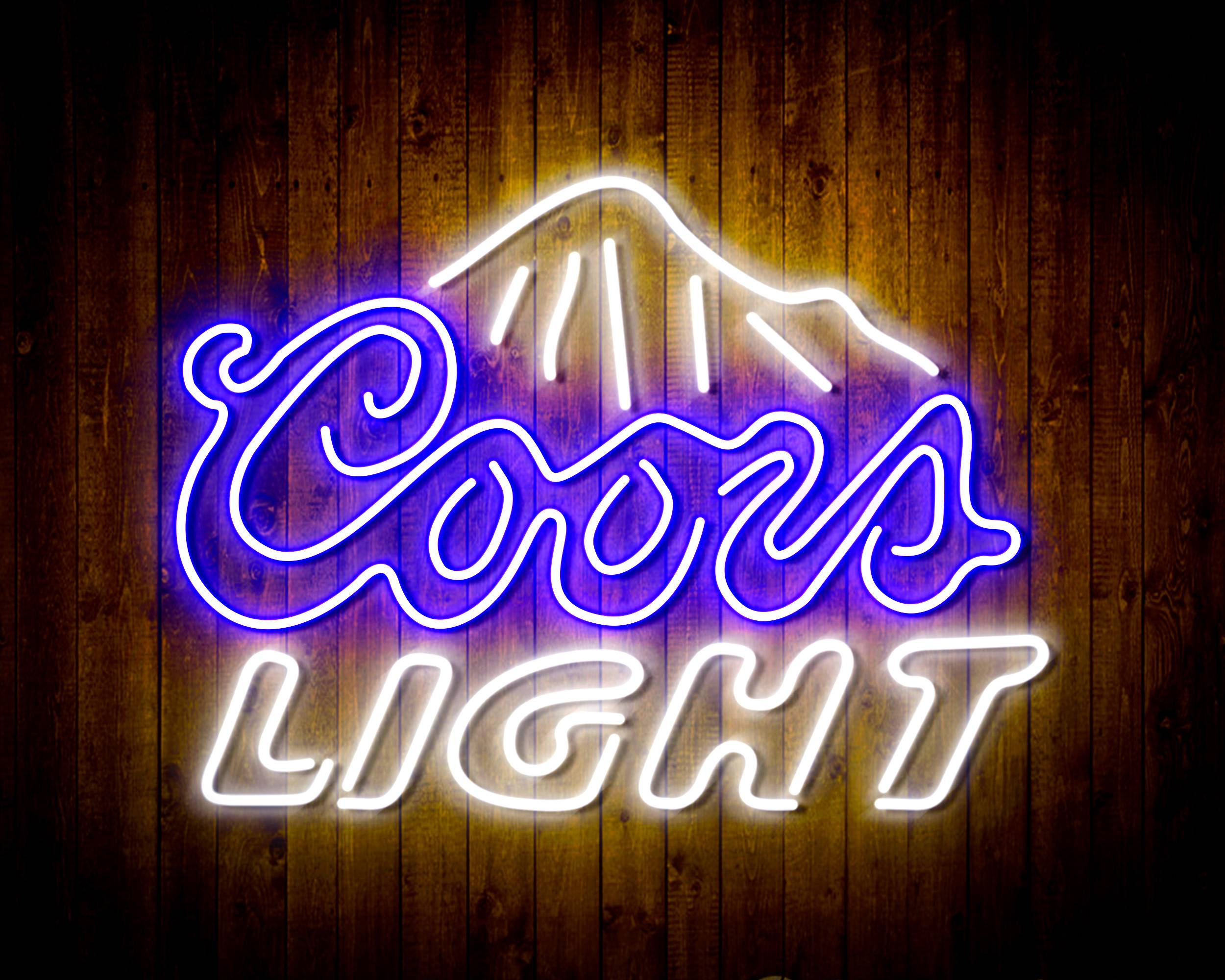 Coors Light Bar Neon LED Sign