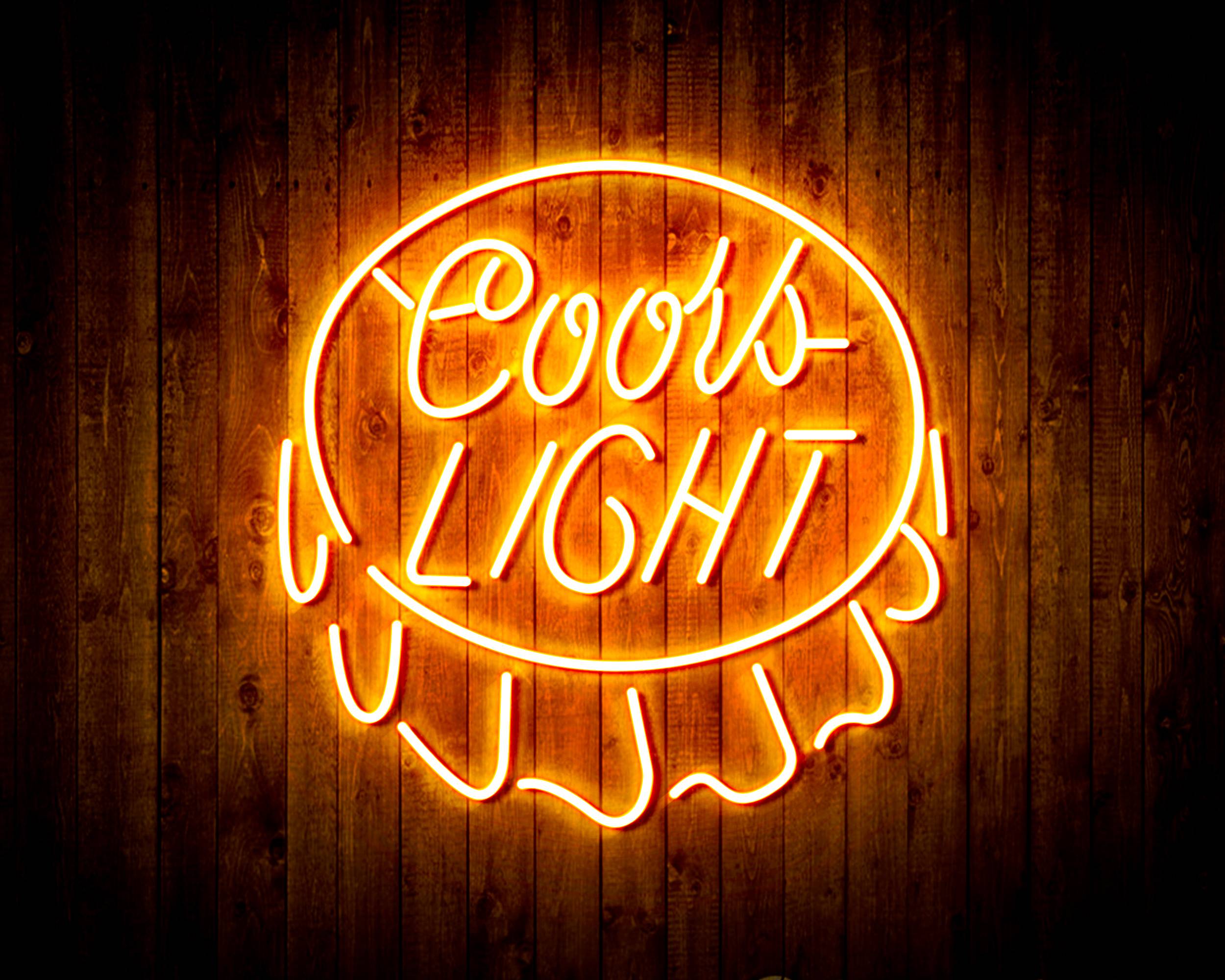 Coors Light Bar Neon LED Sign