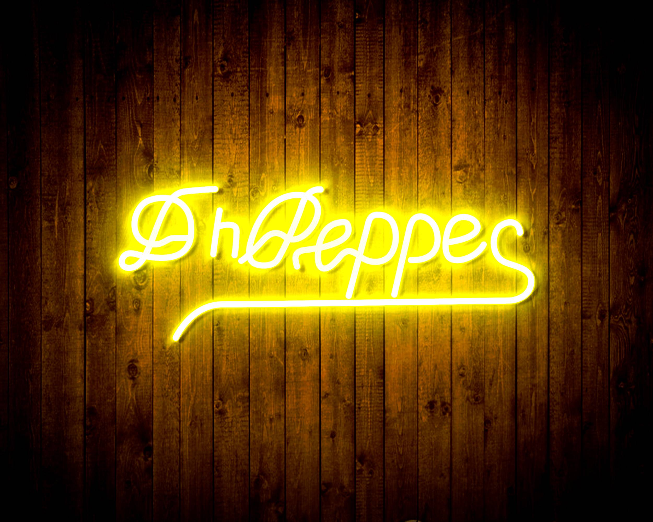 Dr Pepper Bar Neon LED Sign
