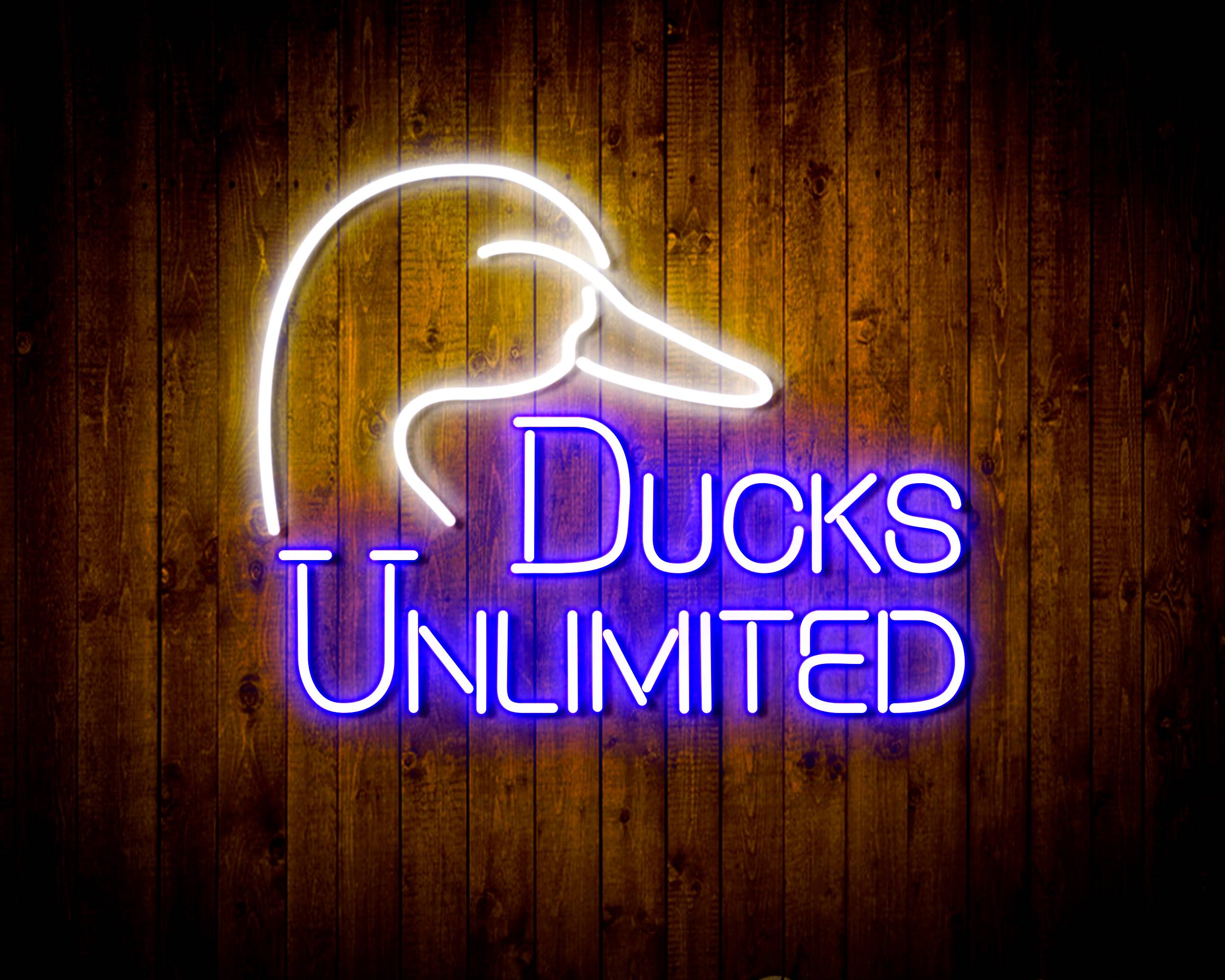 Duck Unlimited Bar Neon LED Sign