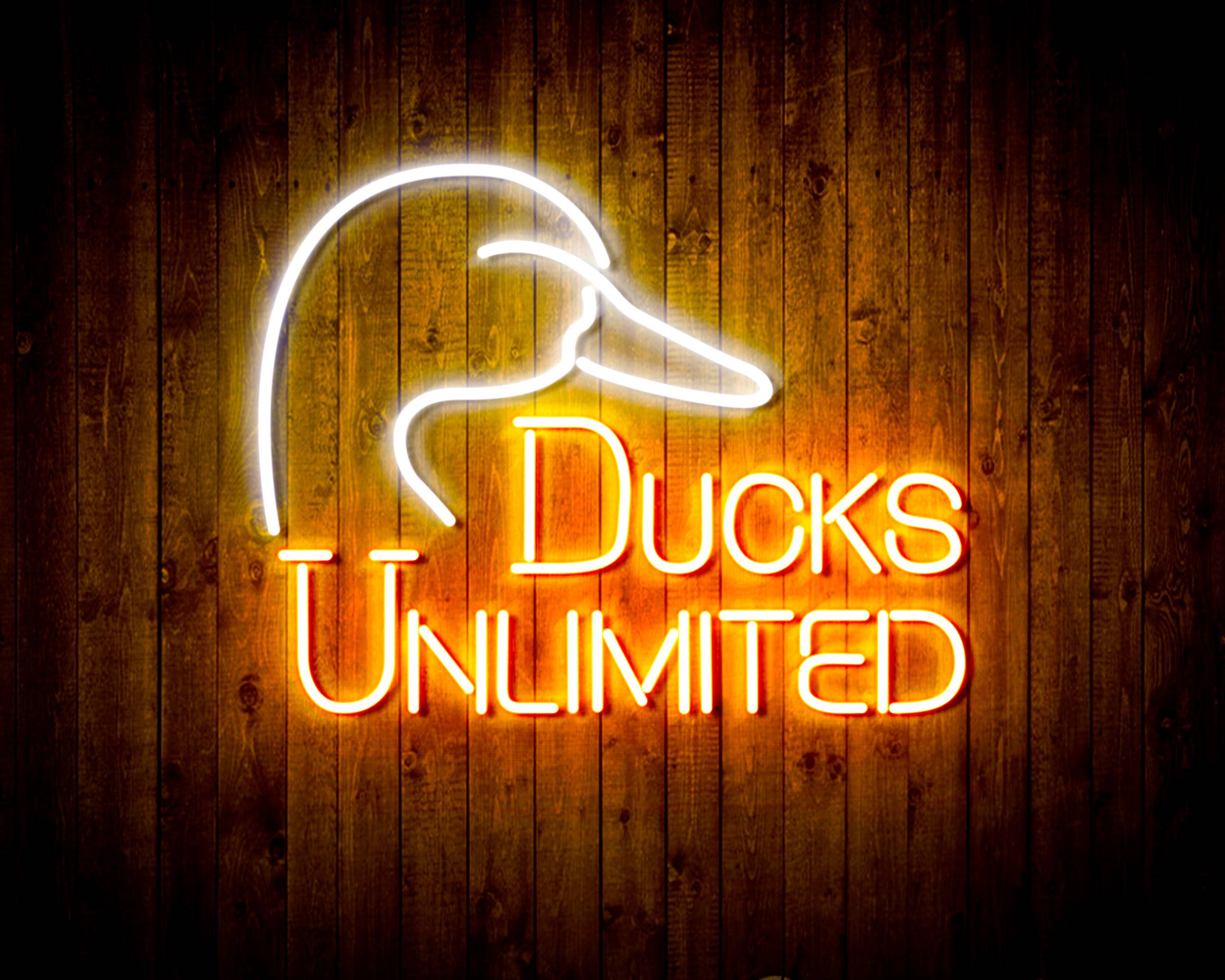 Duck Unlimited Bar Neon LED Sign