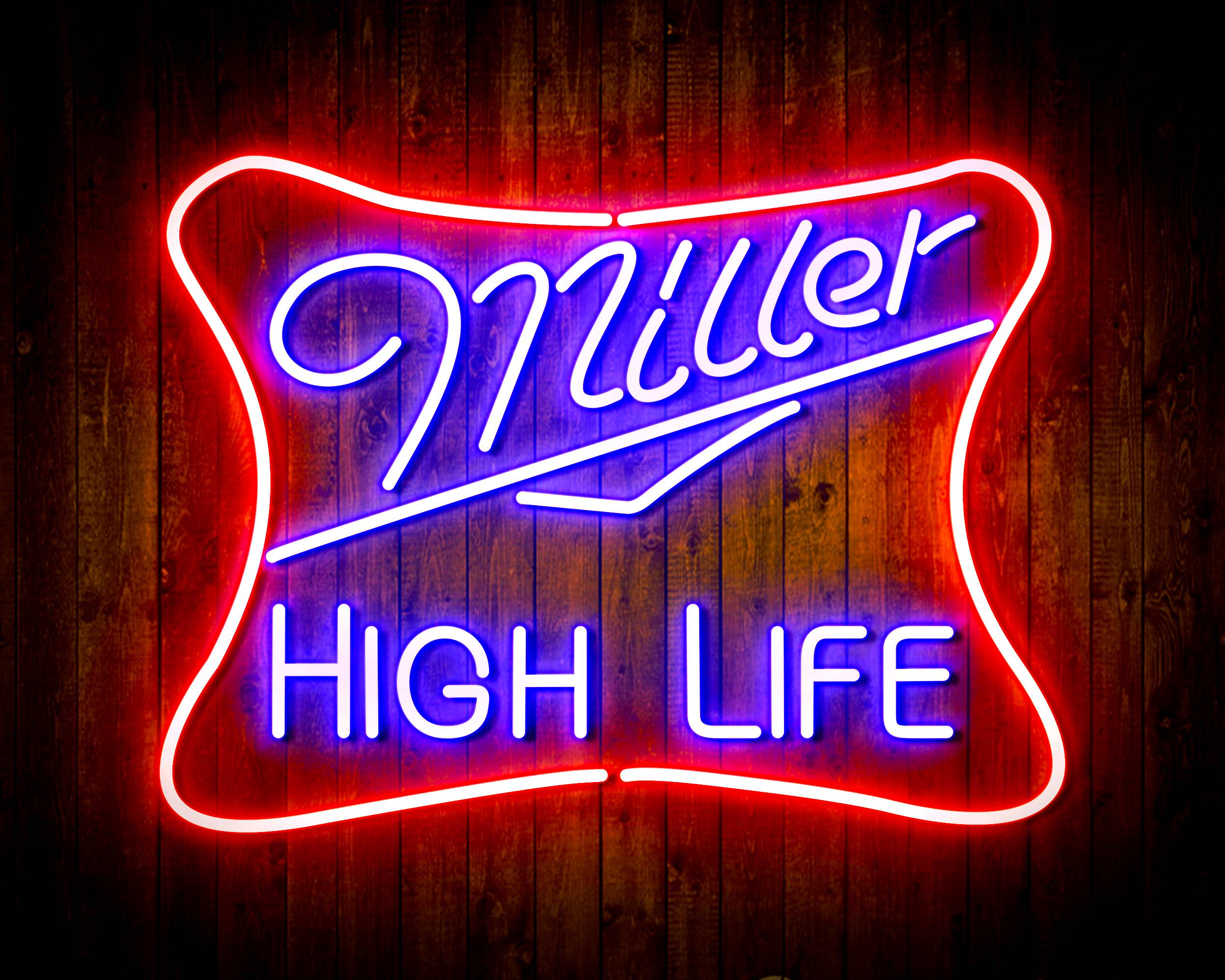 Miller High Life Bar Neon LED Sign