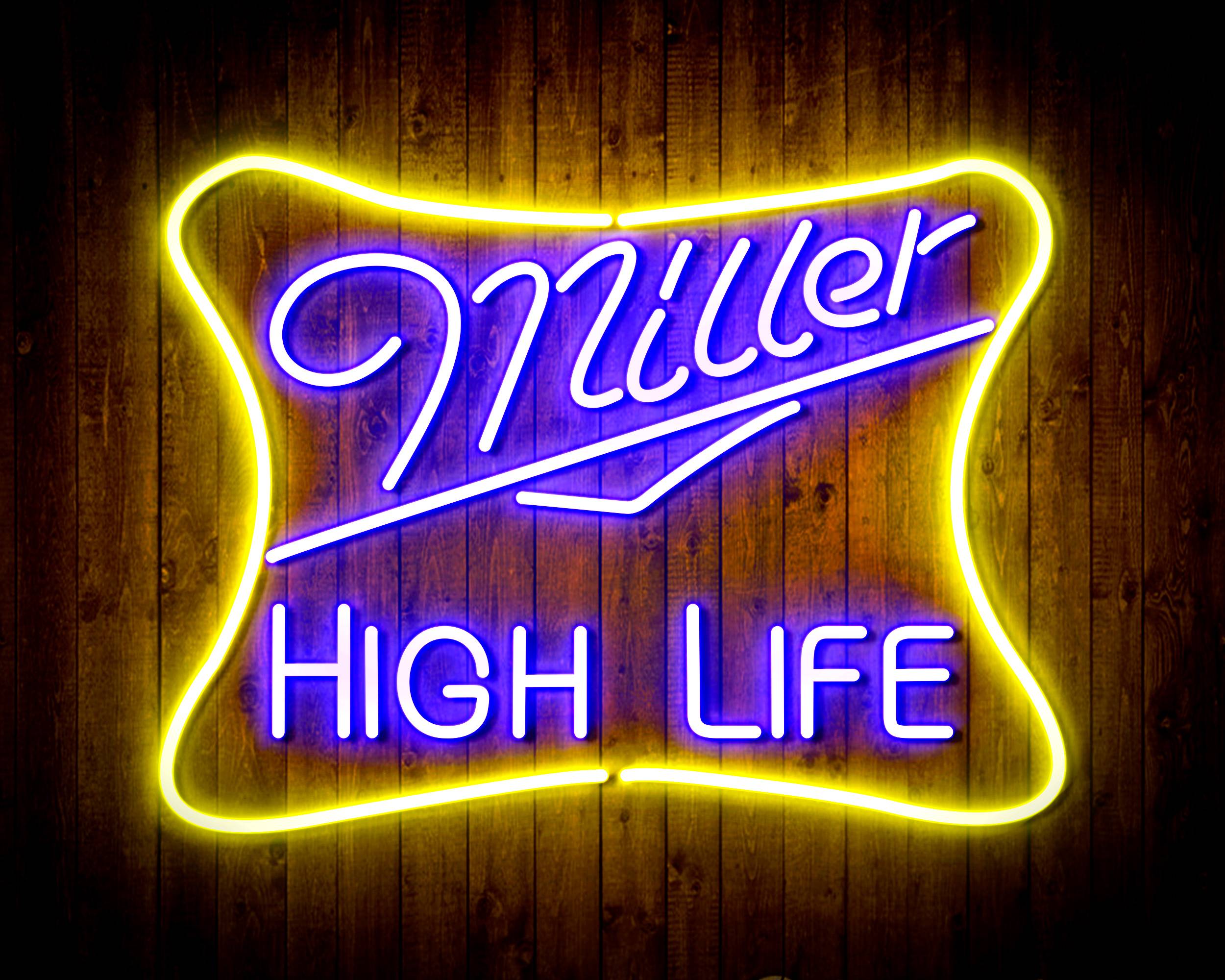 Miller High Life Bar Neon LED Sign