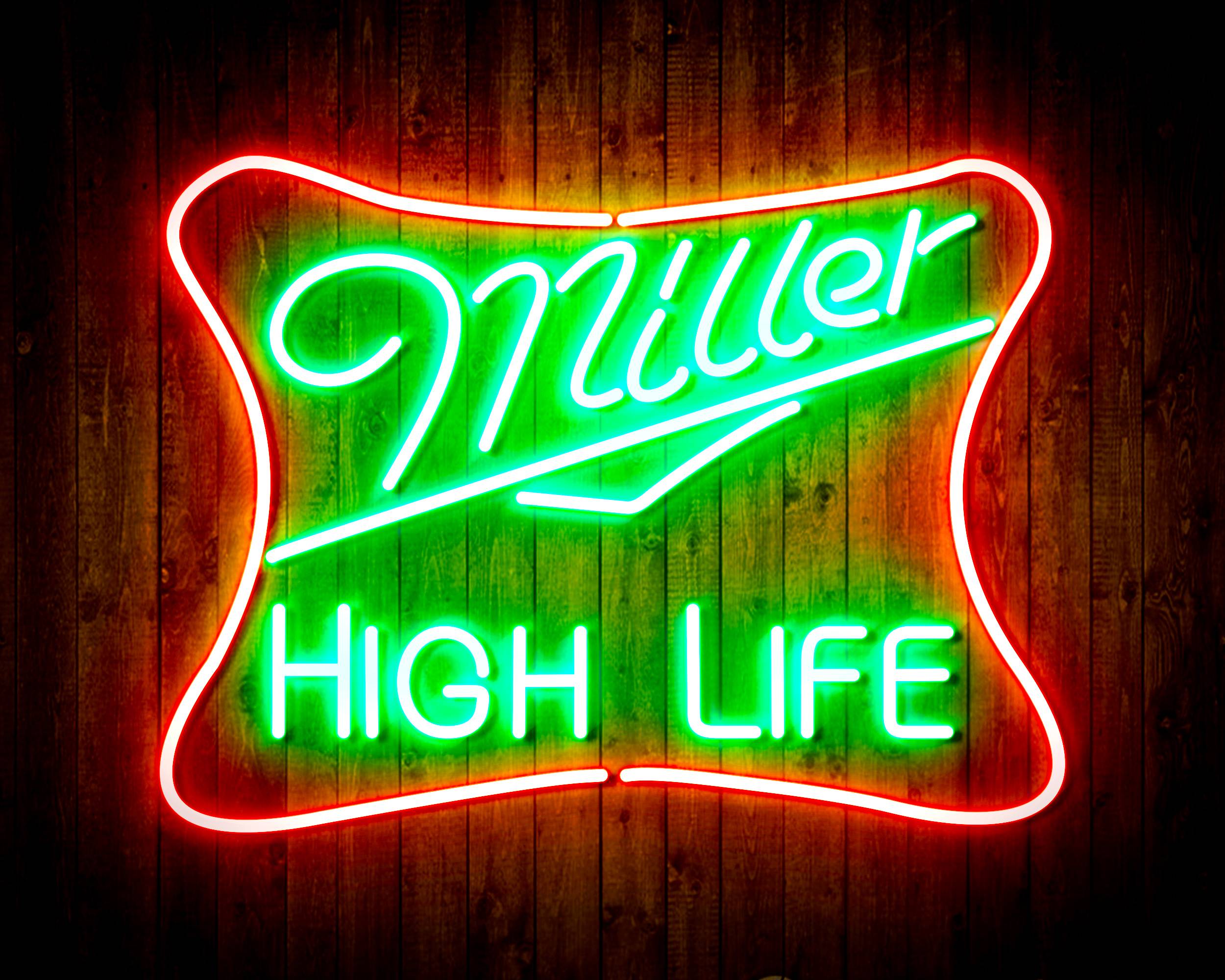 Miller High Life Bar Neon LED Sign