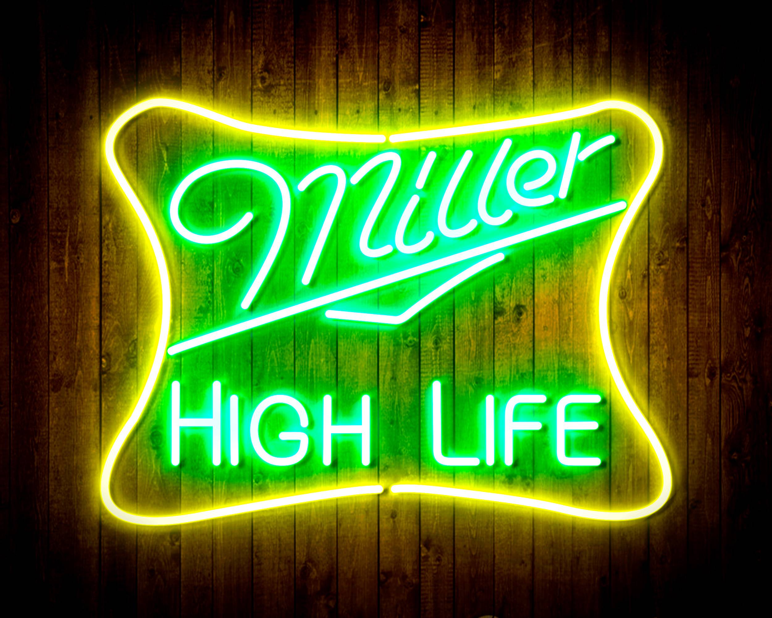 Miller High Life Bar Neon LED Sign