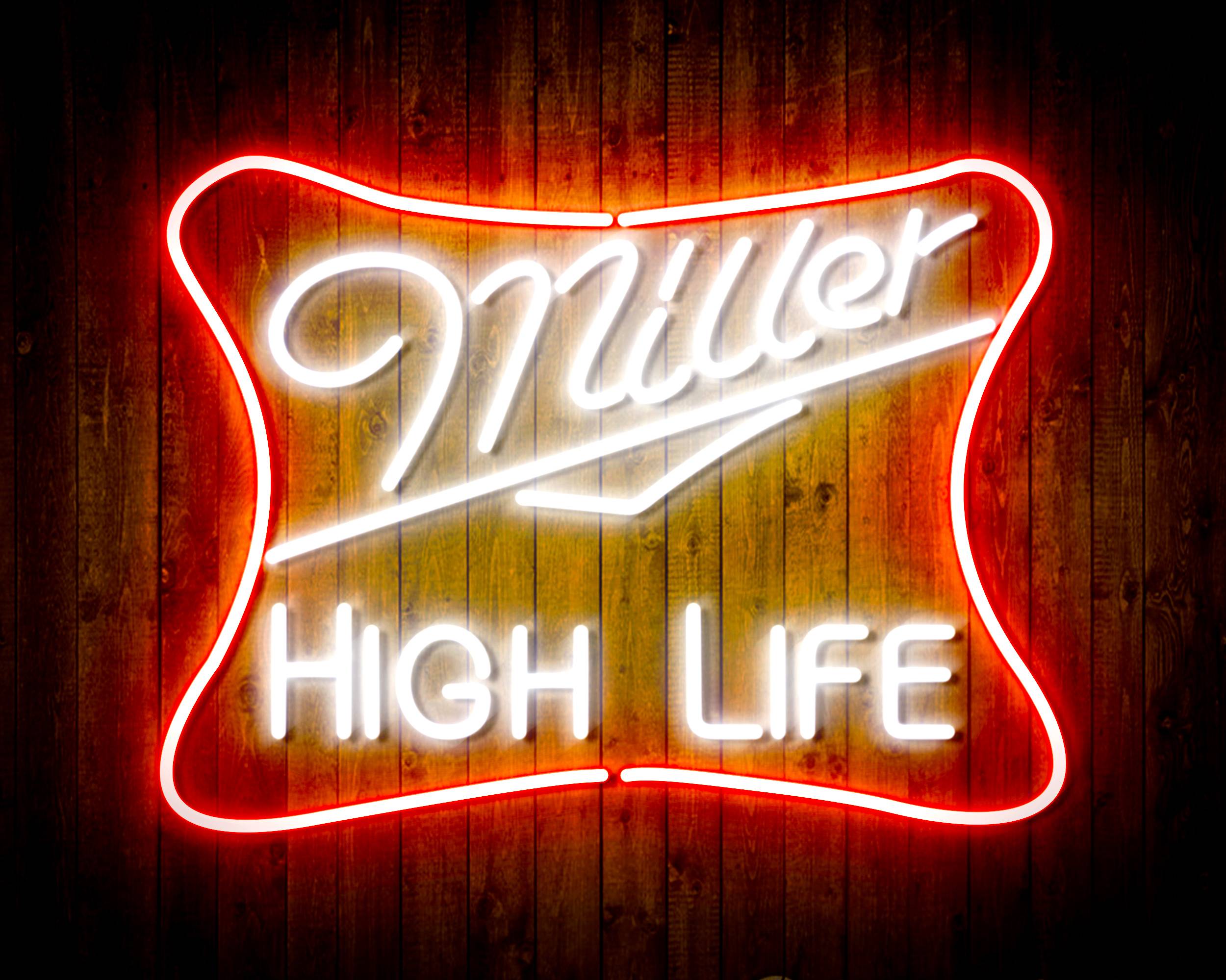 Miller High Life Bar Neon LED Sign