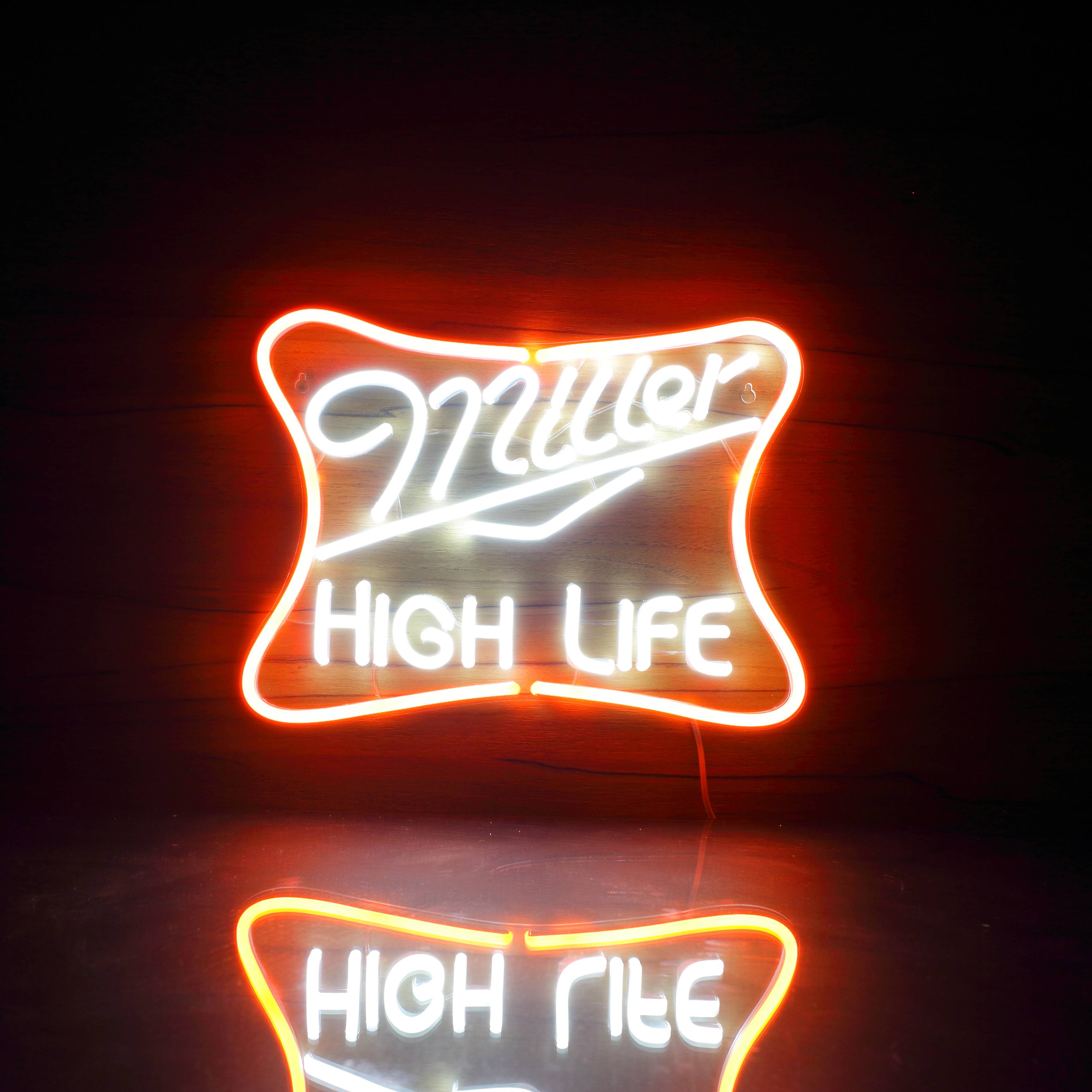 Miller High Life Bar Neon LED Sign