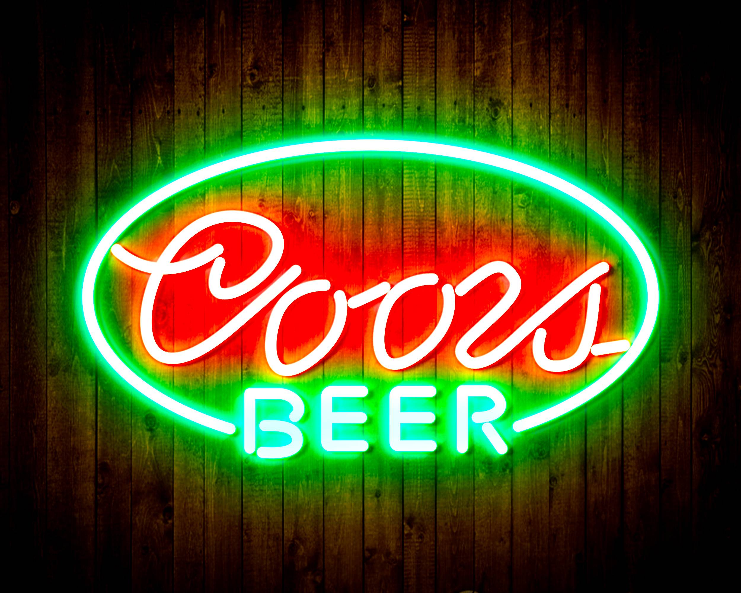 Coors Beer Bar Neon LED Sign