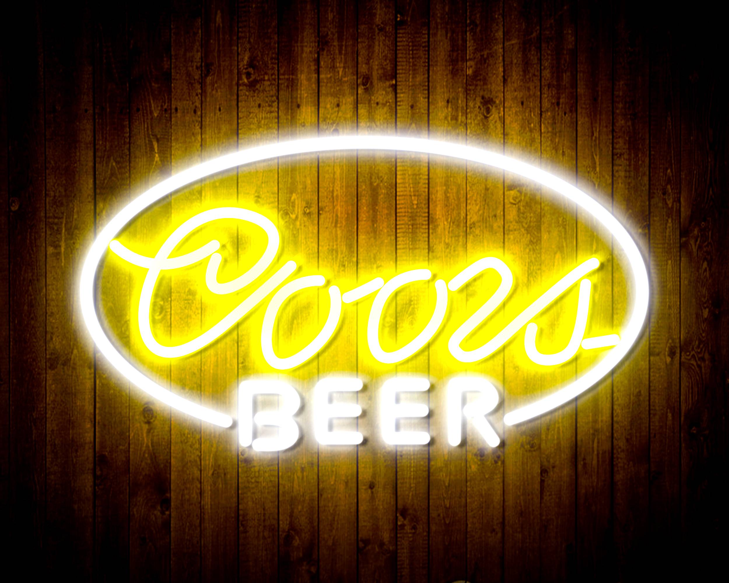 Coors Beer Bar Neon LED Sign