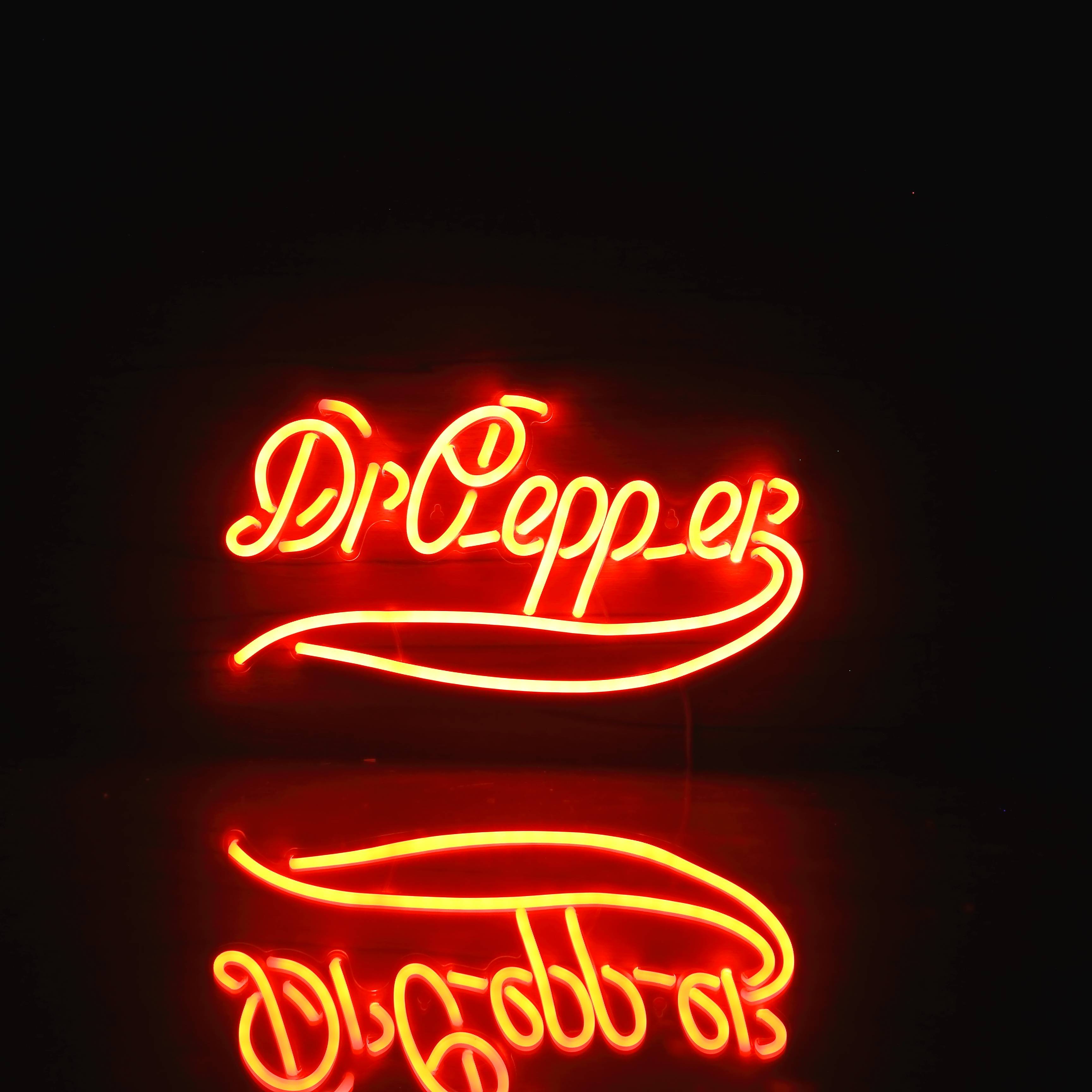 Dr Pepper Bar Bar Neon LED Sign