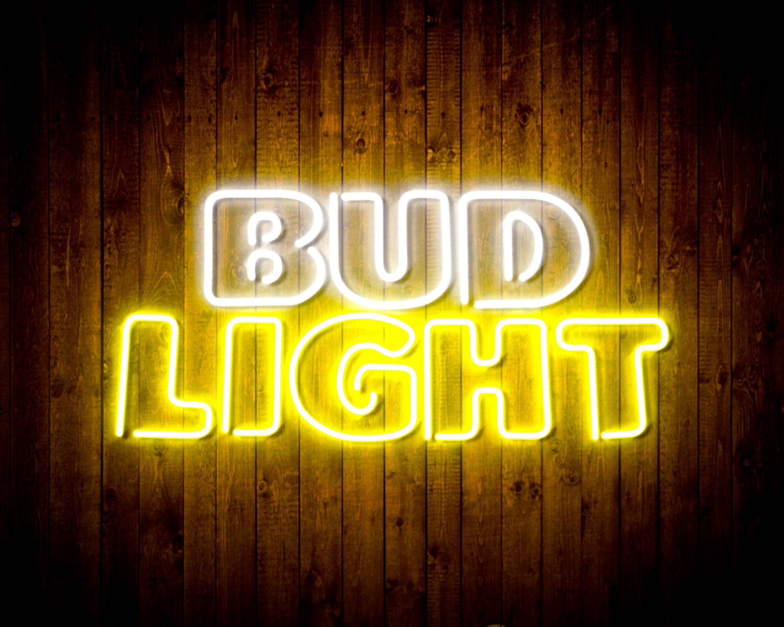 Bud Light Bar Bar Neon LED Sign