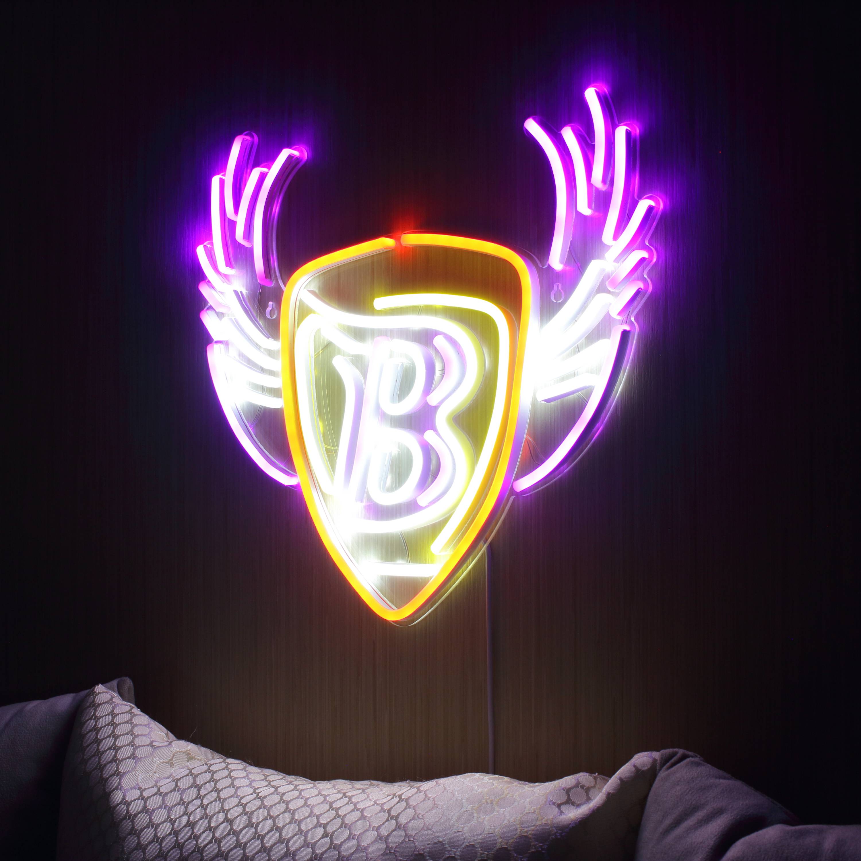 NFL Baltimore Ravens LED Neon Sign