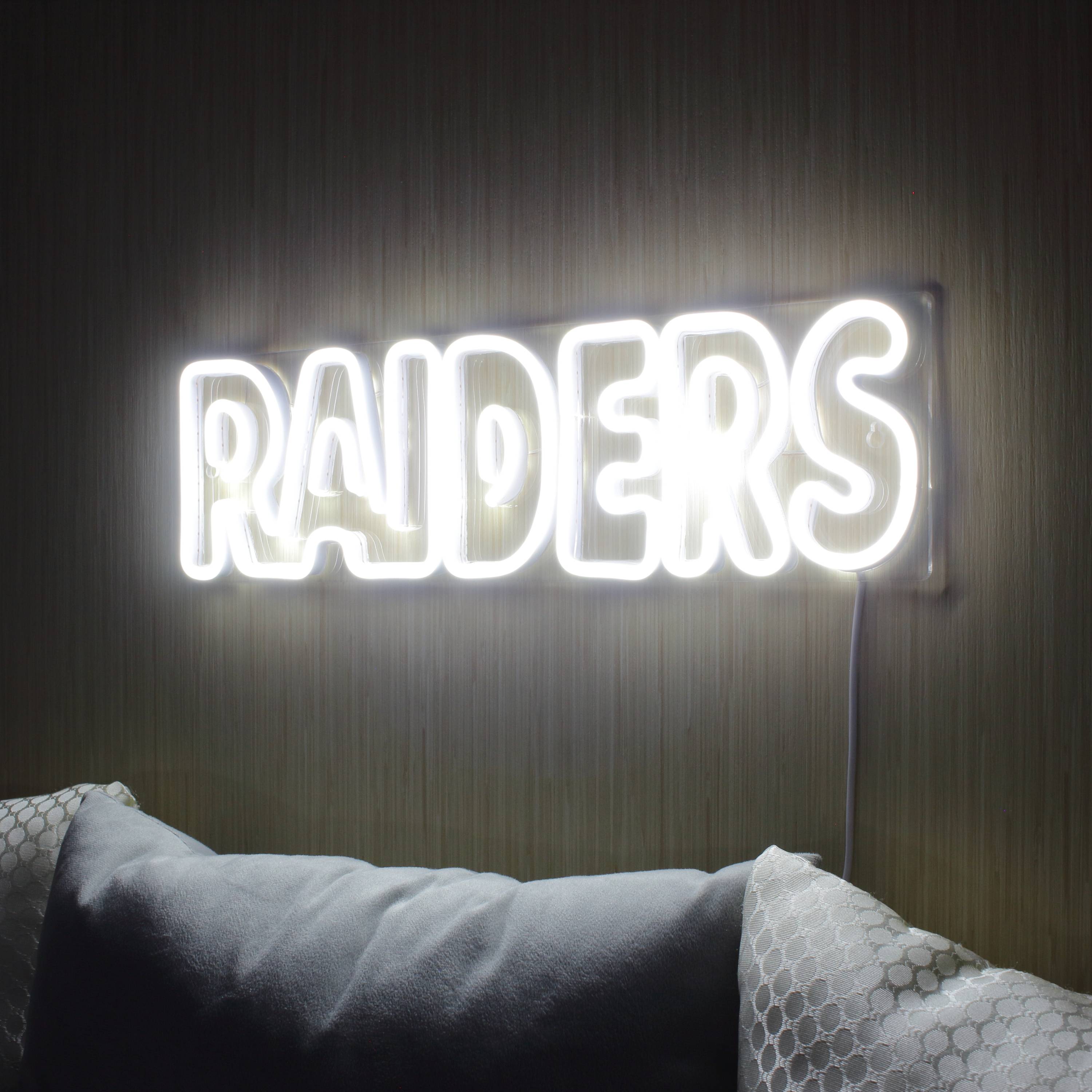 NFL RAIDERS LED Neon Sign
