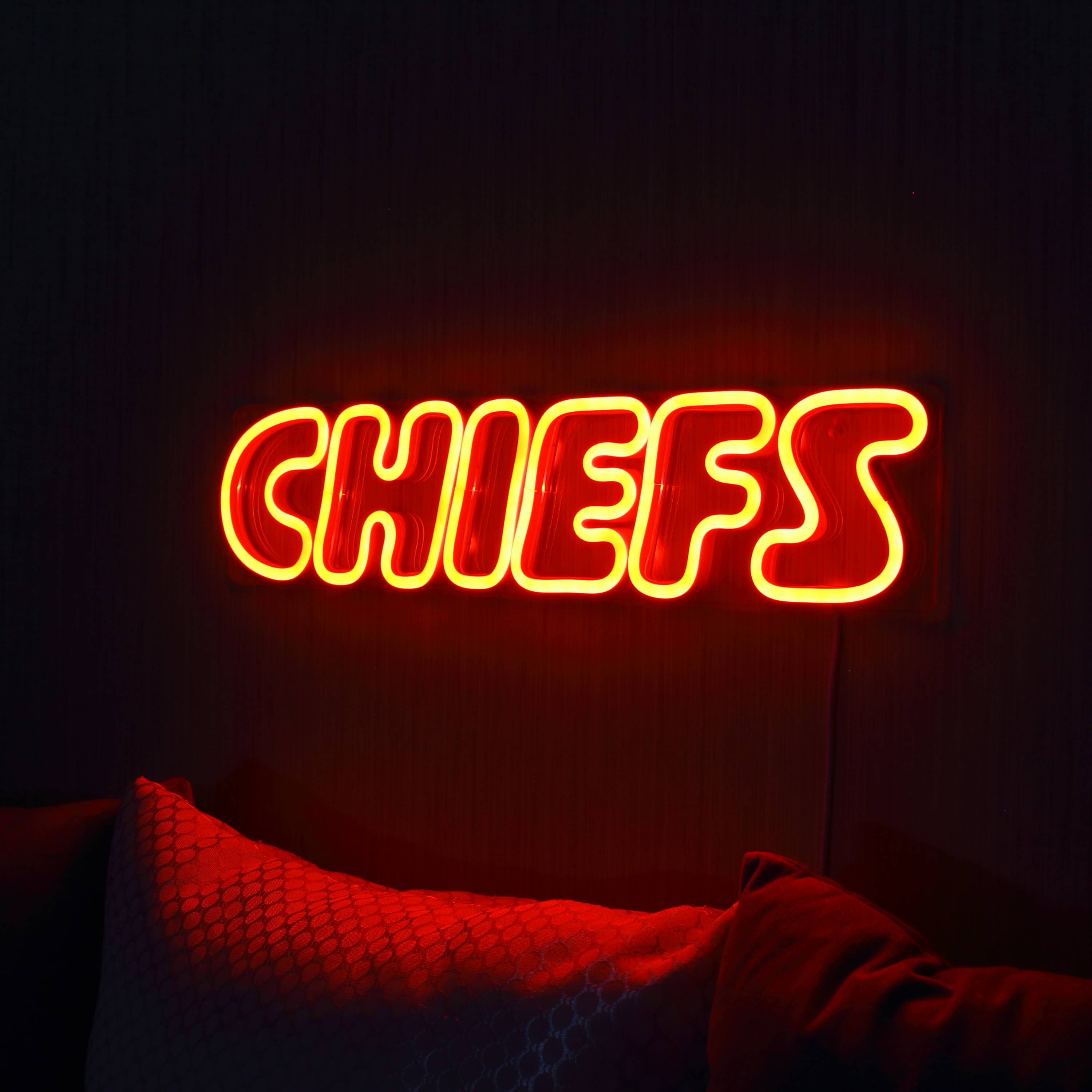 NFL CHIEFS LED Neon Sign