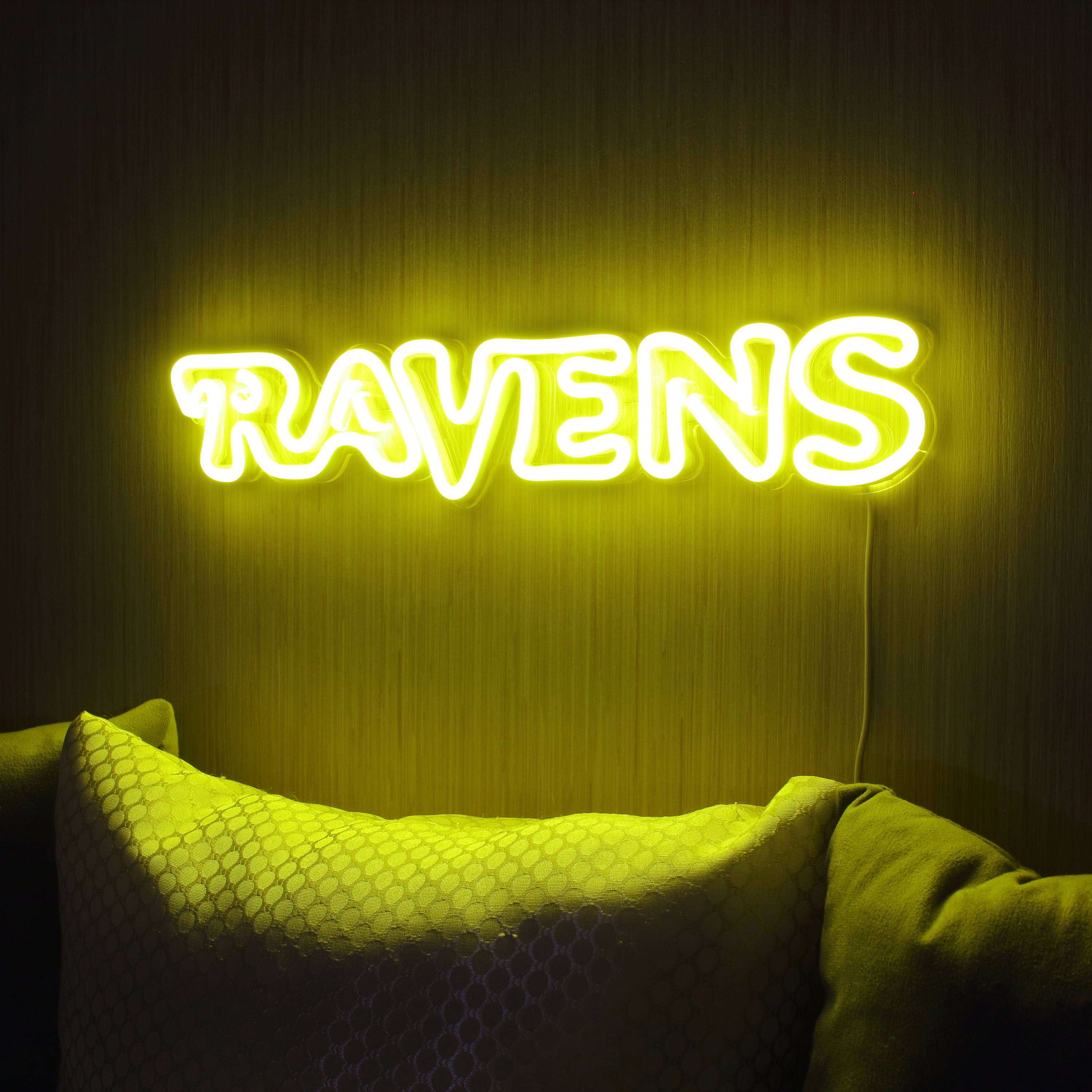 NFL RAVENS LED Neon Sign