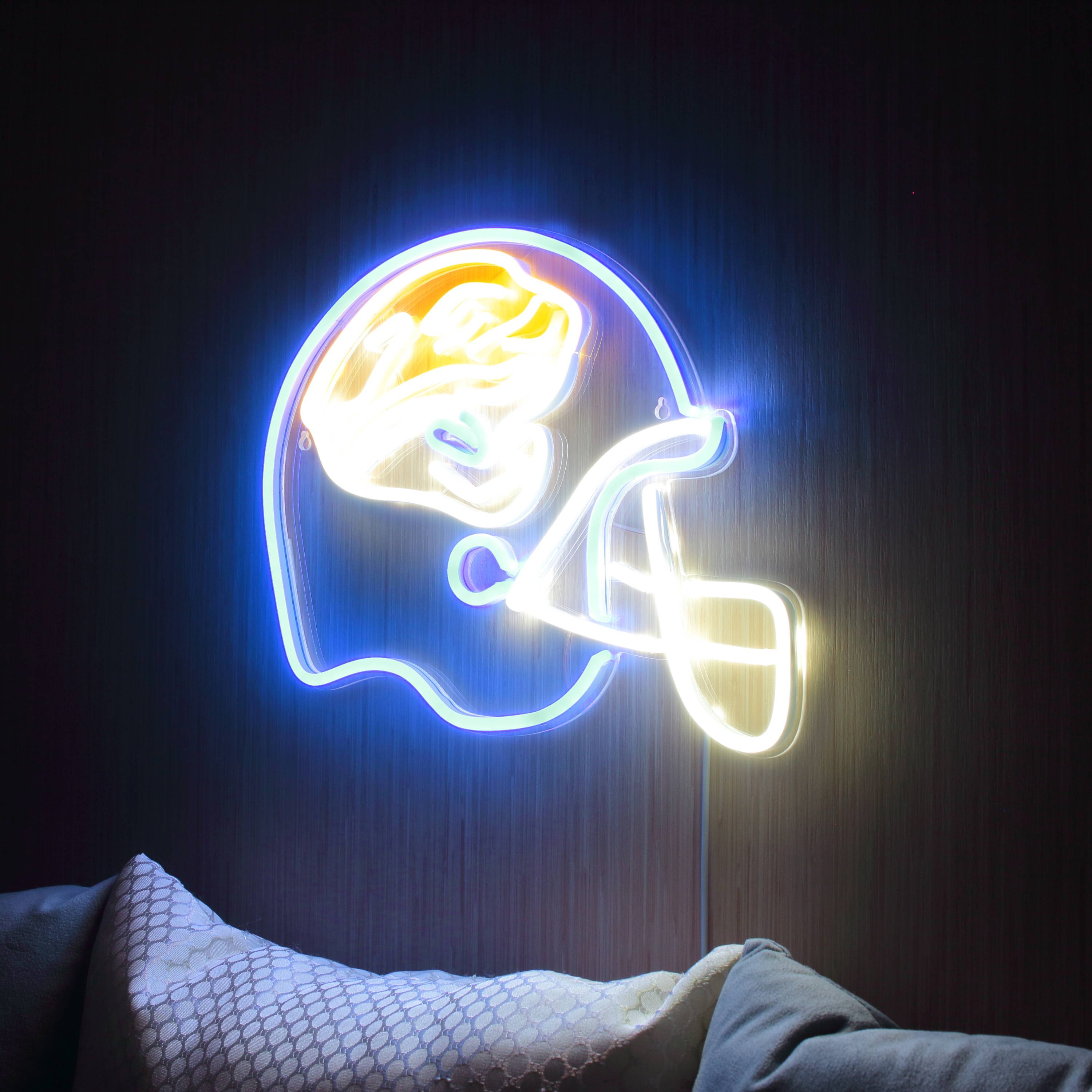 NFL Helmet Jacksonville Jaguars LED Neon Sign