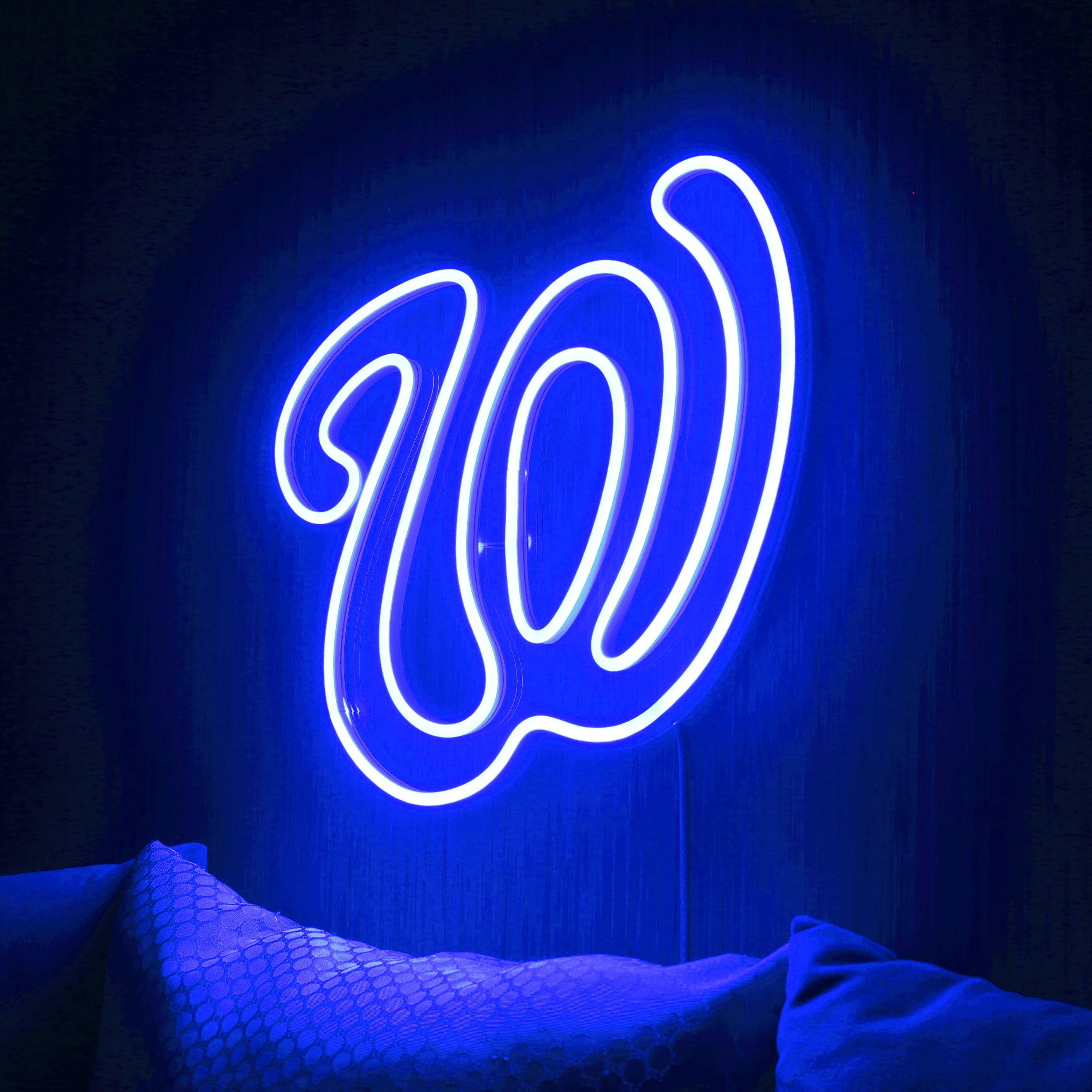 Major League Baseball Washington Nationals Cap Insig LED Neon Sign