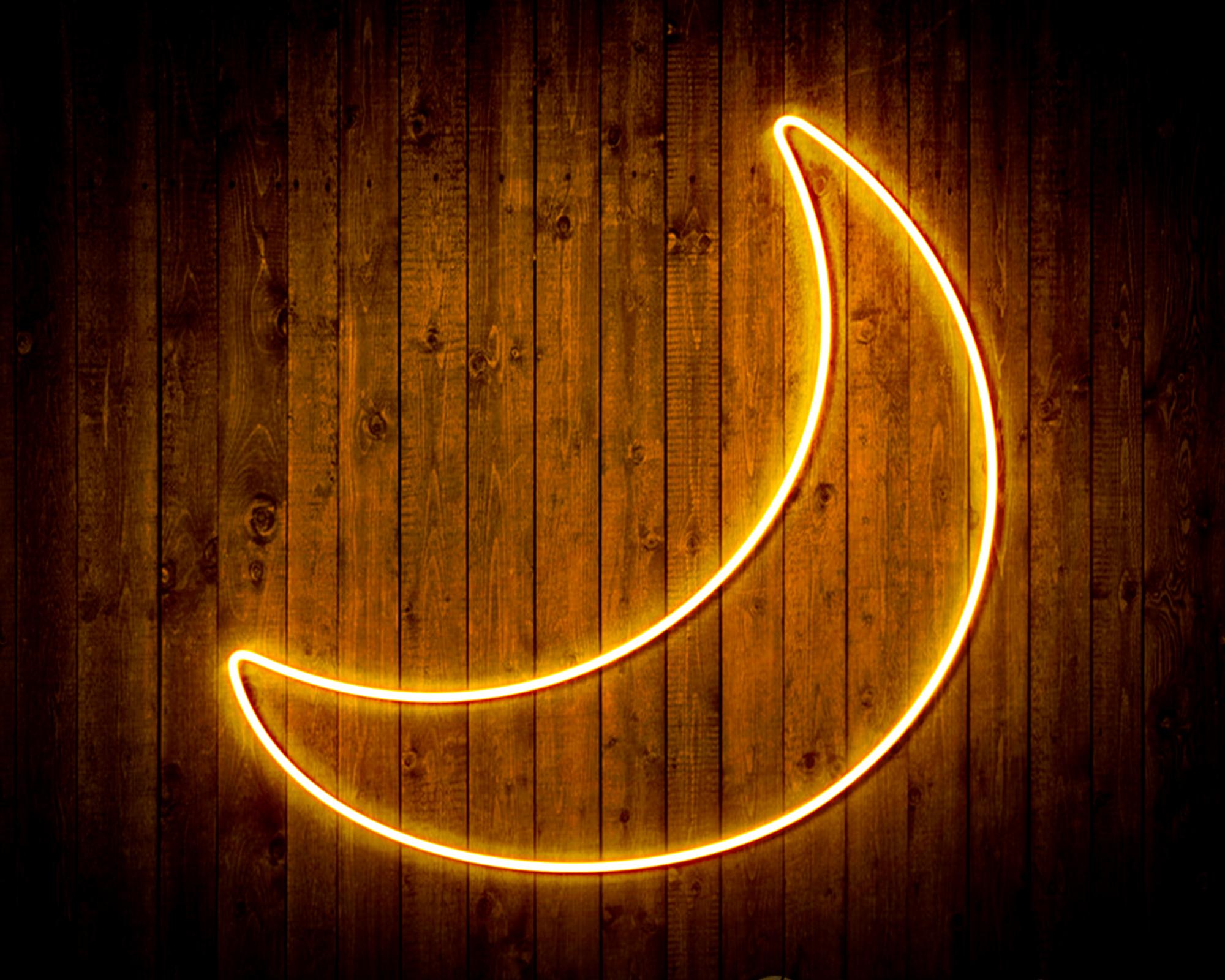 Moon LED Neon Sign