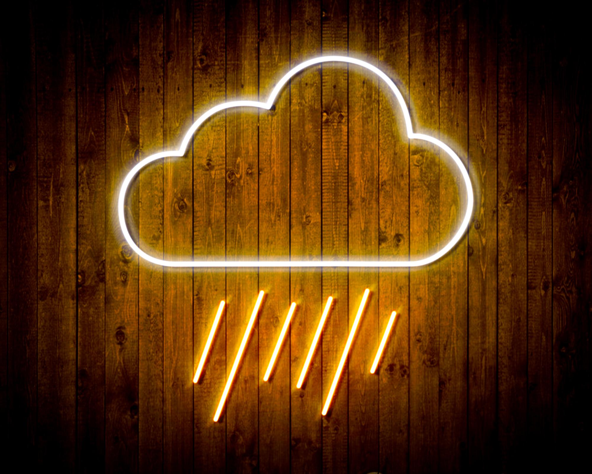 Cloud and Raining LED Neon Sign