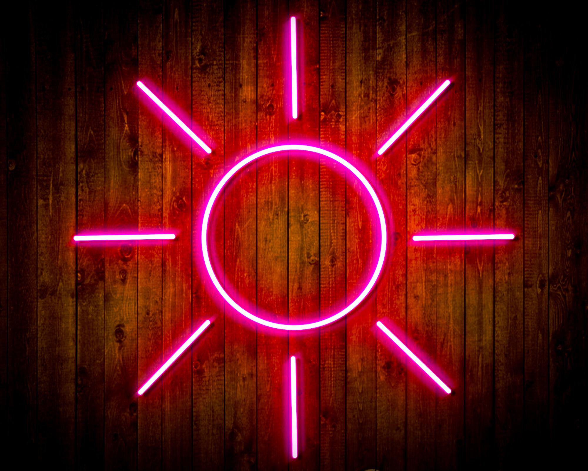 Sun LED Neon Sign Wall Light