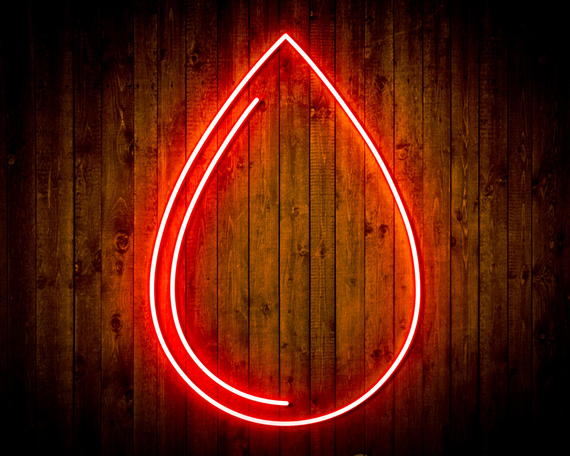 Water Droplet LED Neon Sign
