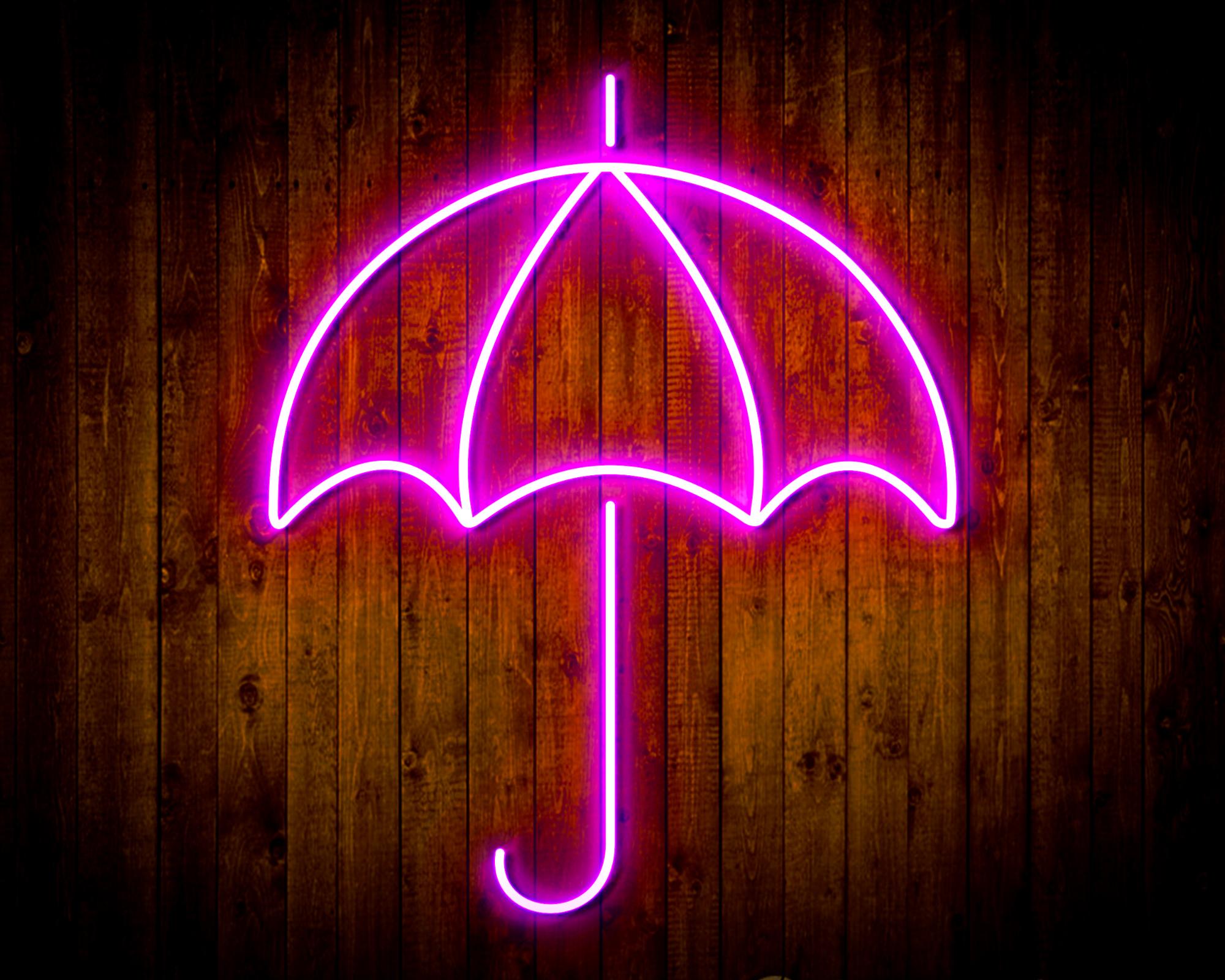 Umbrella LED Neon Sign Wall Light