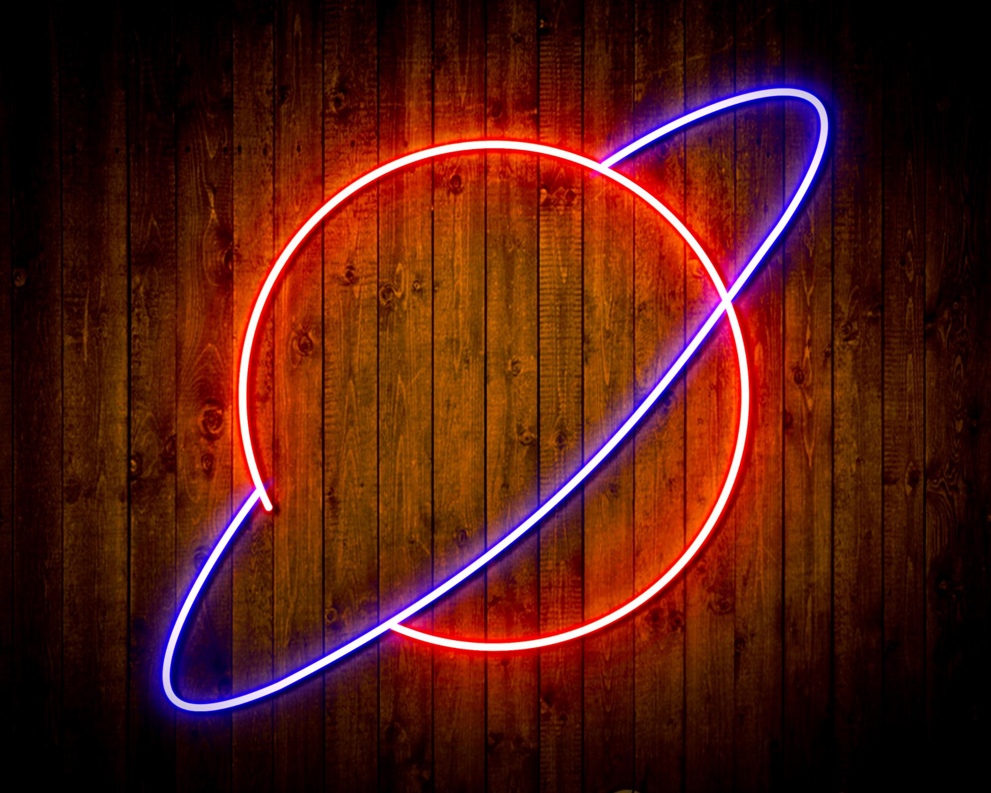 Planet LED Neon Sign Wall Light