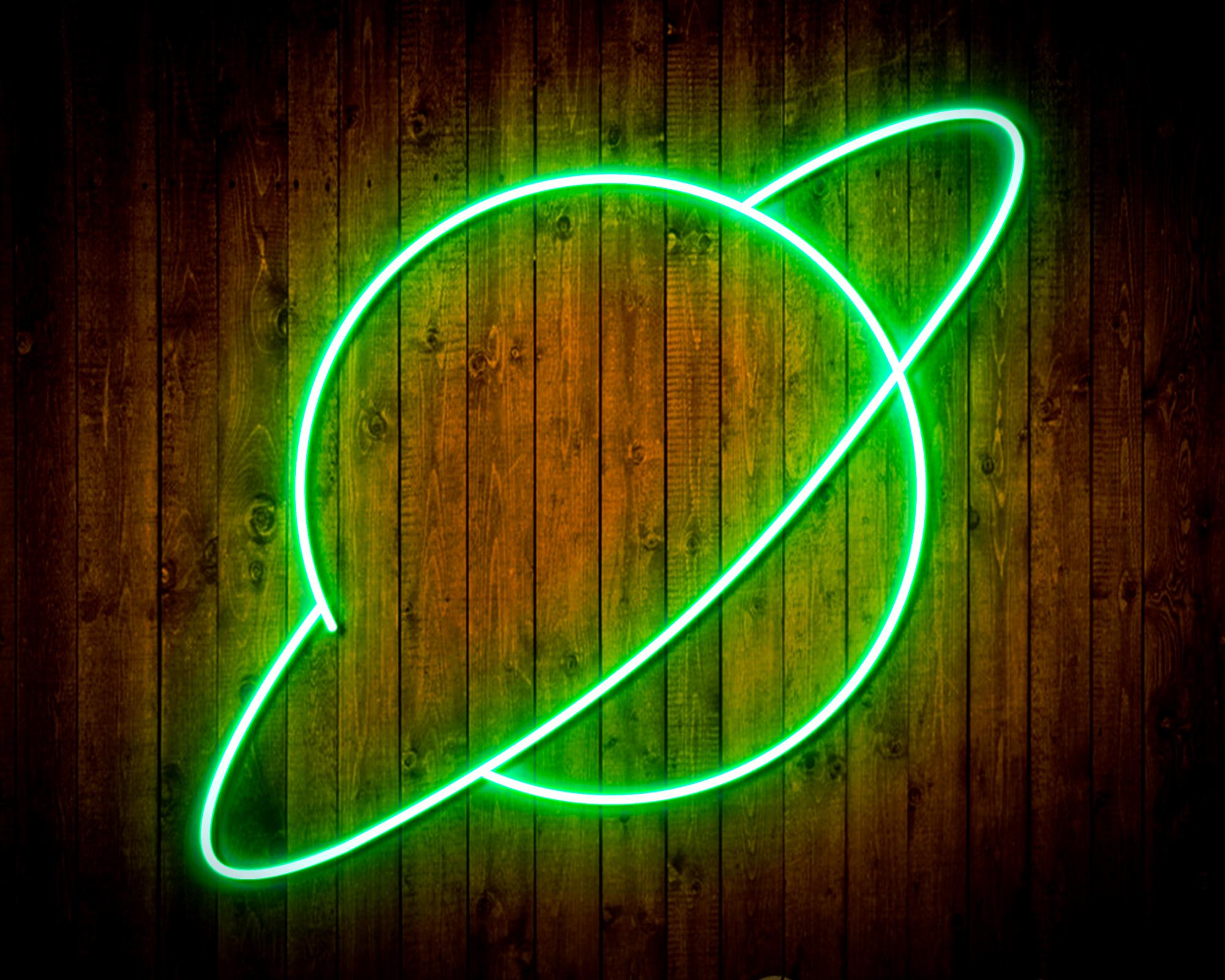 Planet LED Neon Sign Wall Light