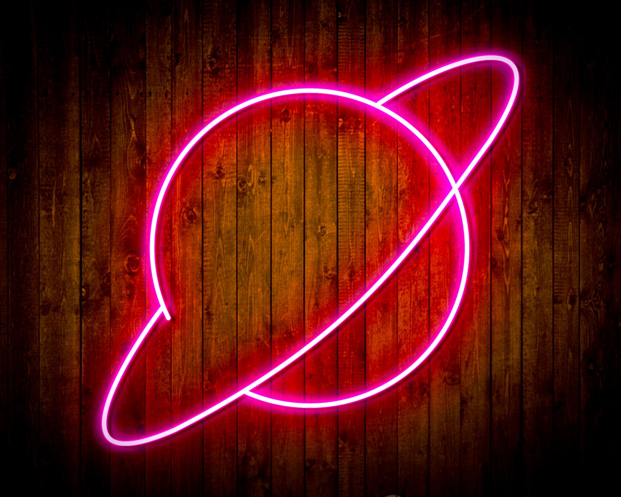 Planet LED Neon Sign Wall Light