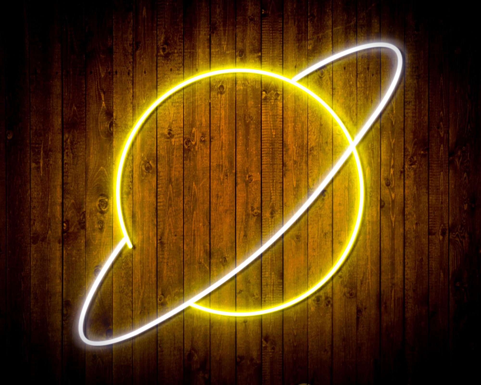 Planet LED Neon Sign Wall Light