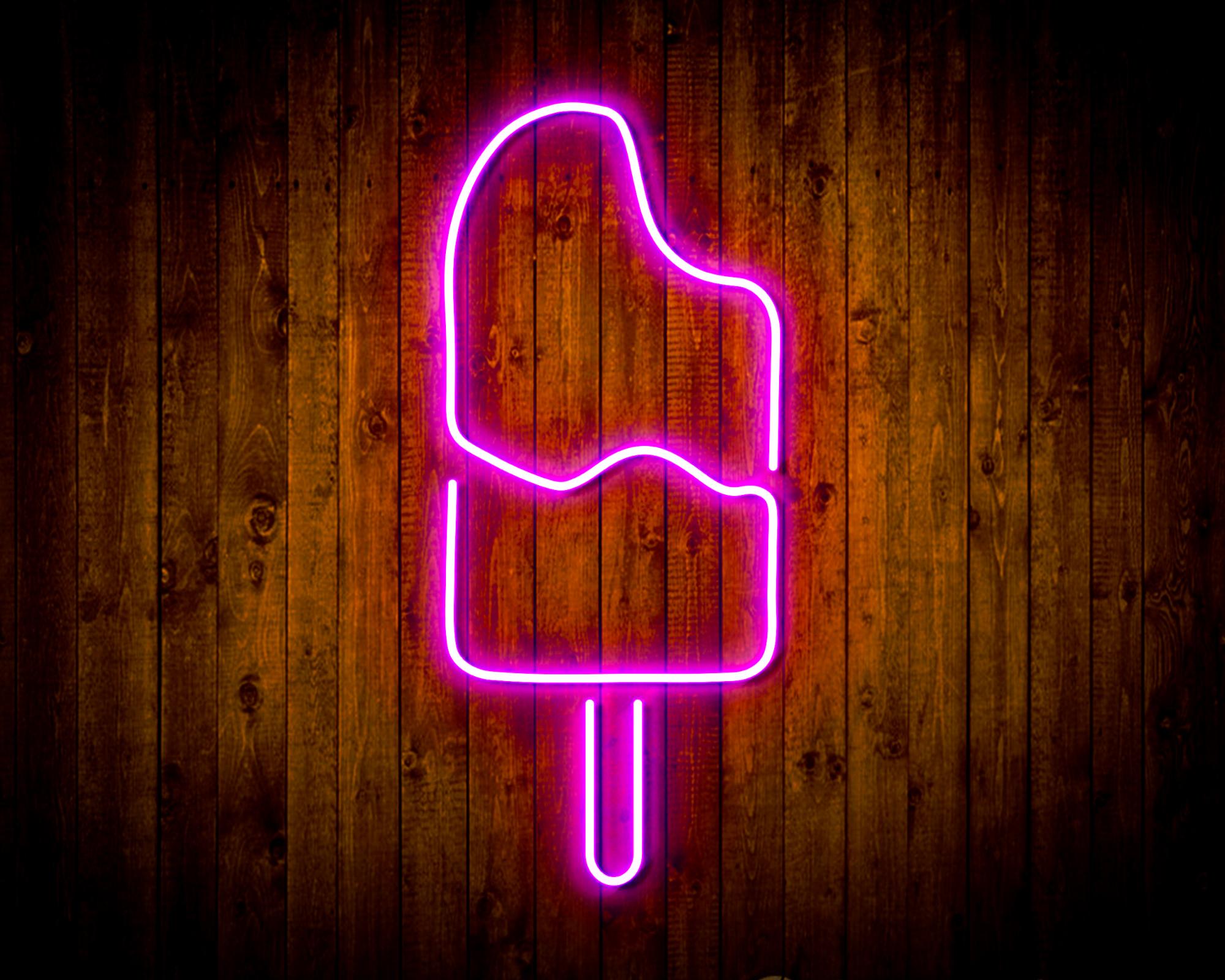 Ice-cream Popsicle LED Neon Sign Wall Light