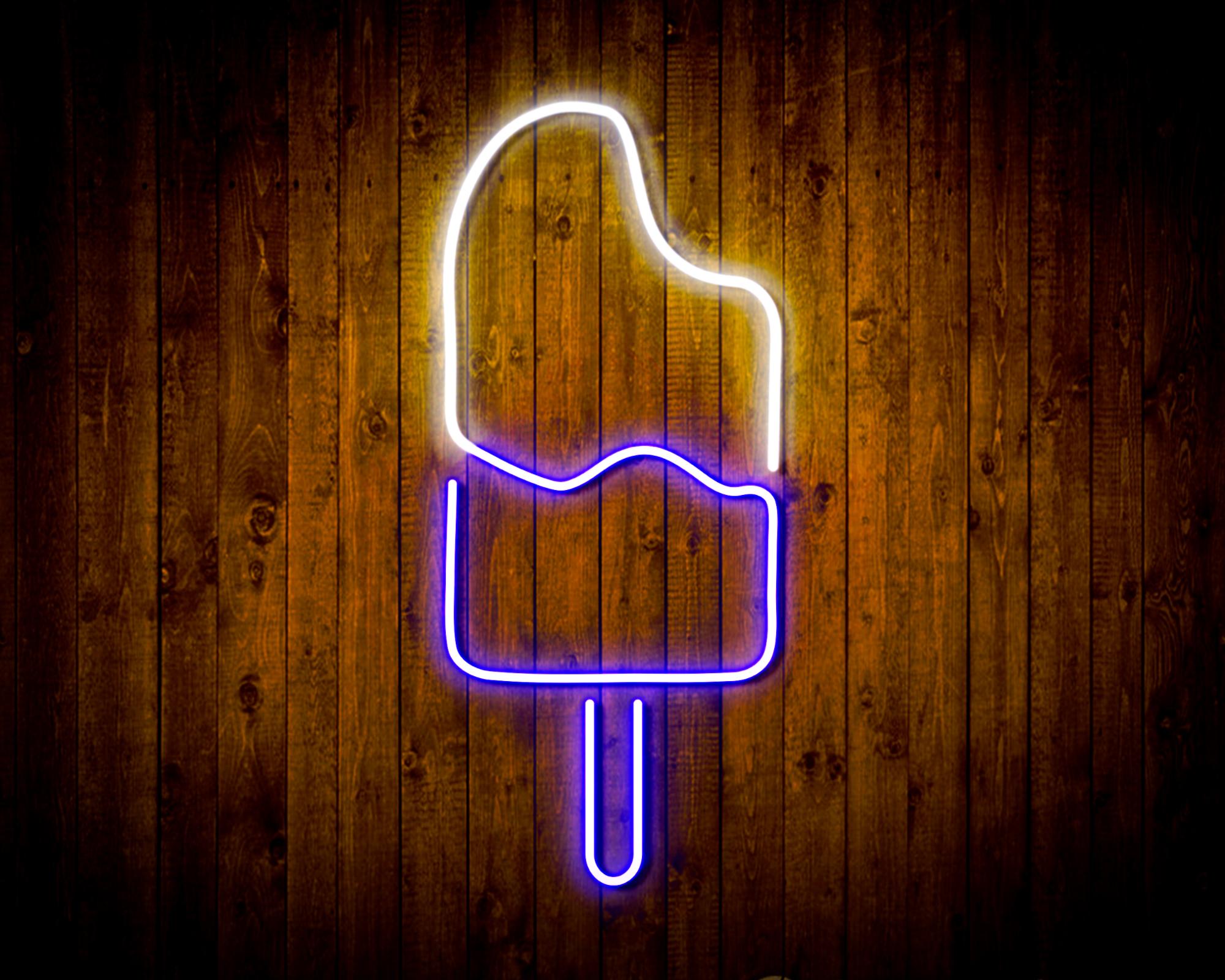 Ice-cream Popsicle LED Neon Sign Wall Light