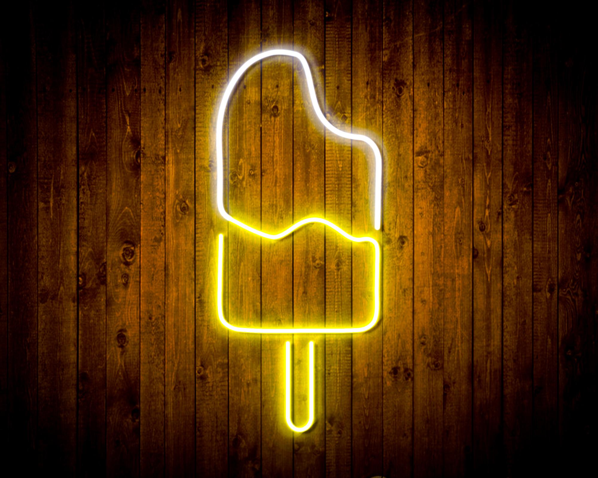 Ice-cream Popsicle LED Neon Sign Wall Light