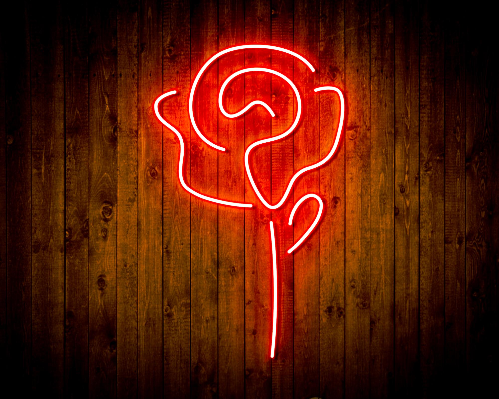 Rose LED Neon Sign