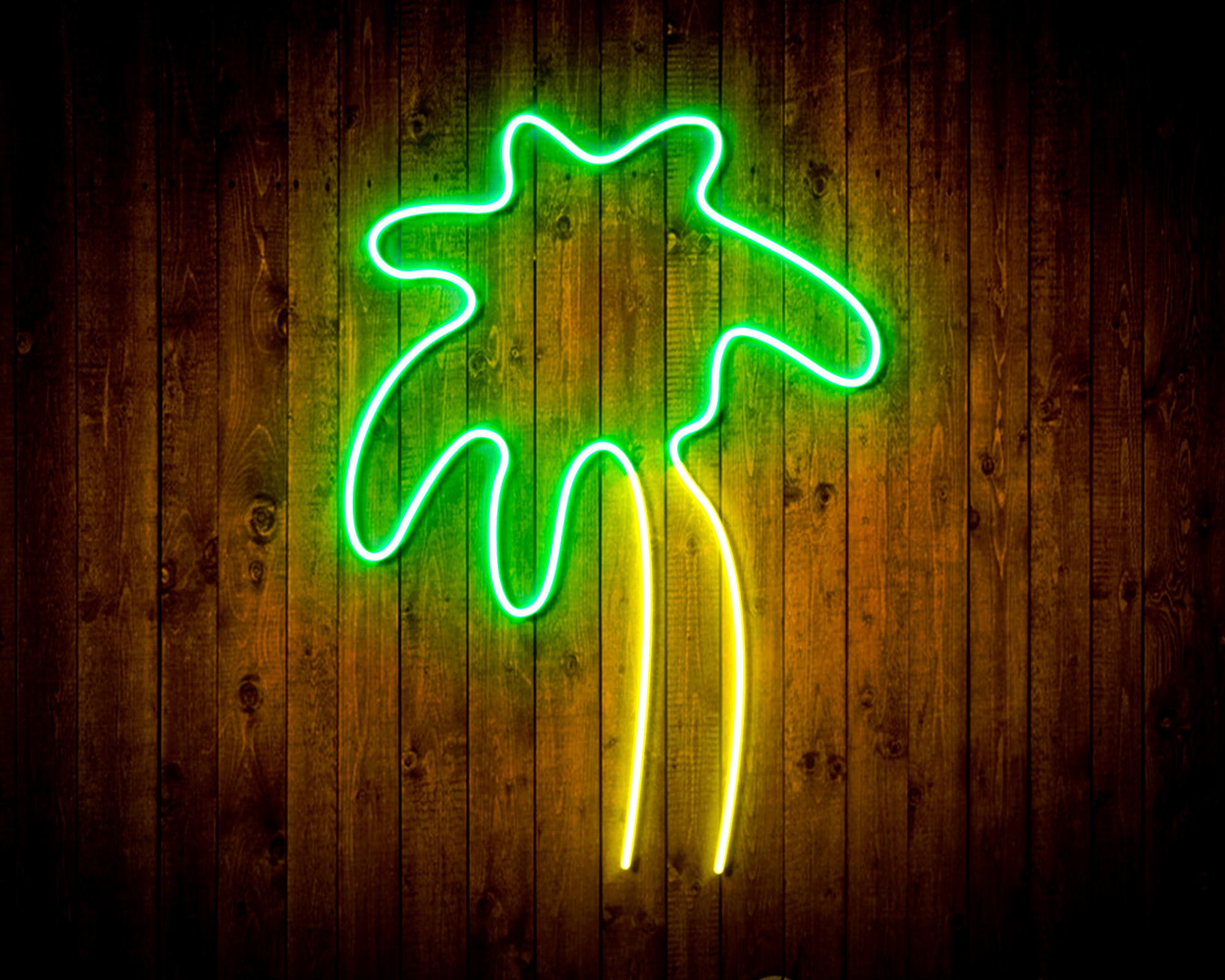 Coconut Palm Tree LED Neon Sign Wall Light