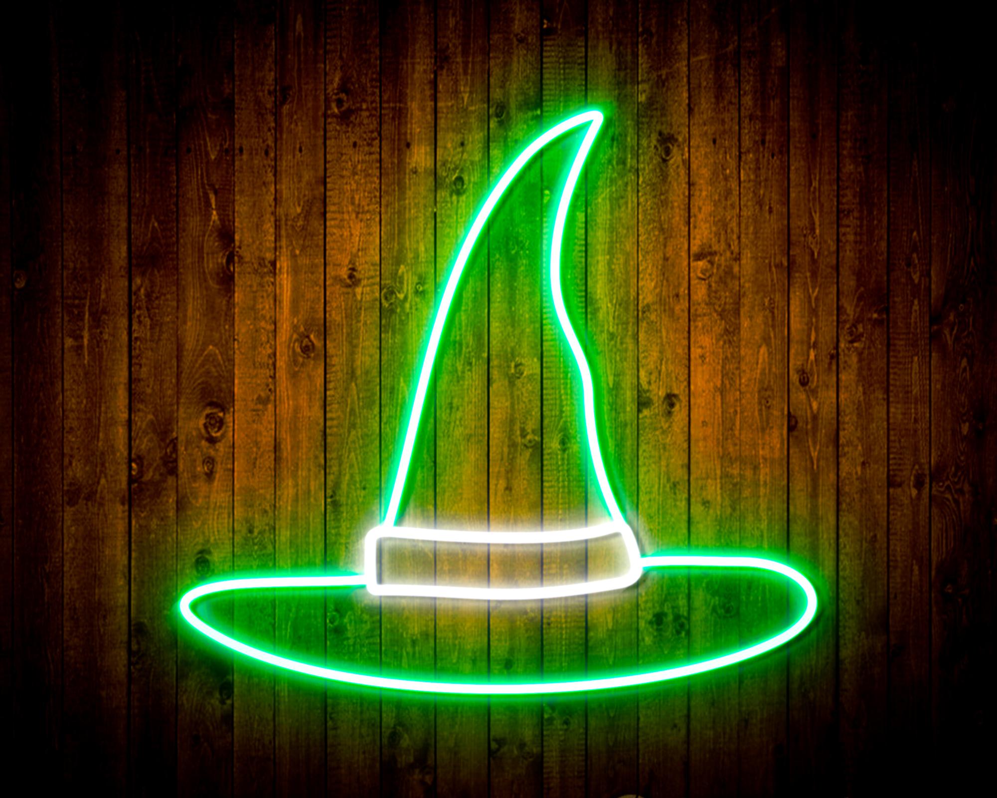 Wizard Hat LED Neon Sign