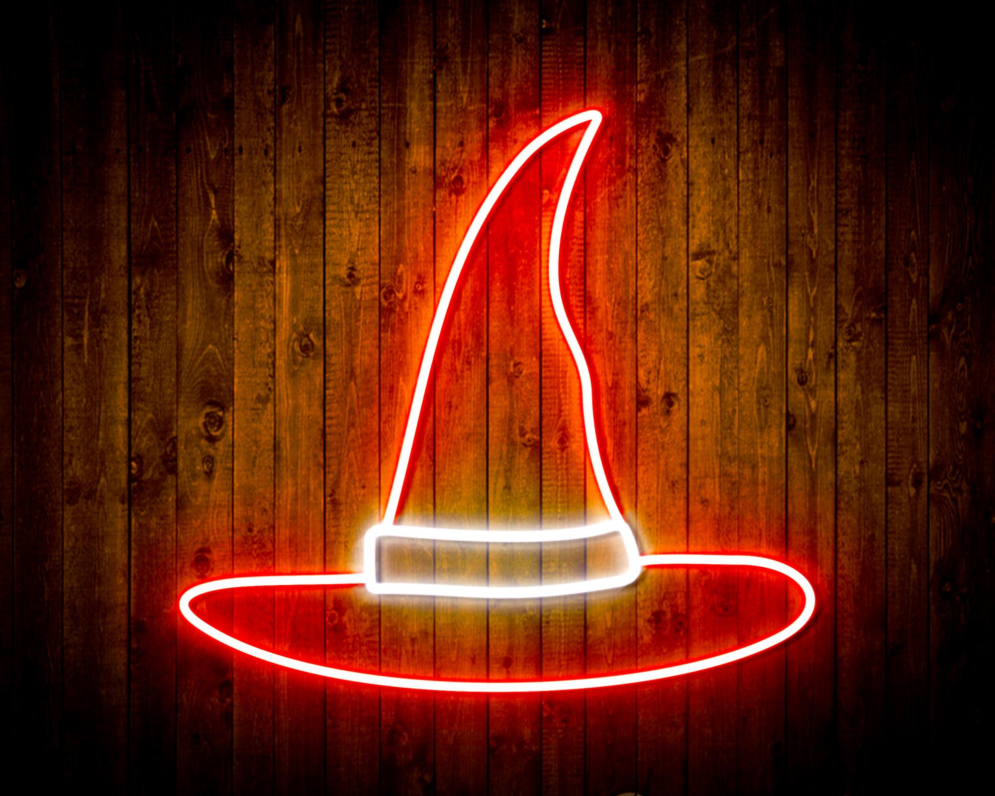 Wizard Hat LED Neon Sign