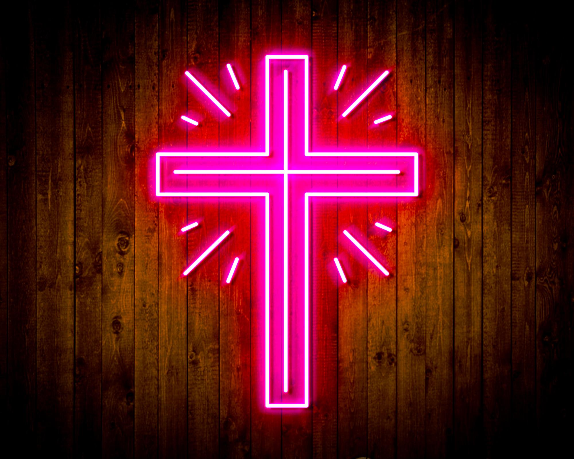Shinning Cross LED Neon Sign