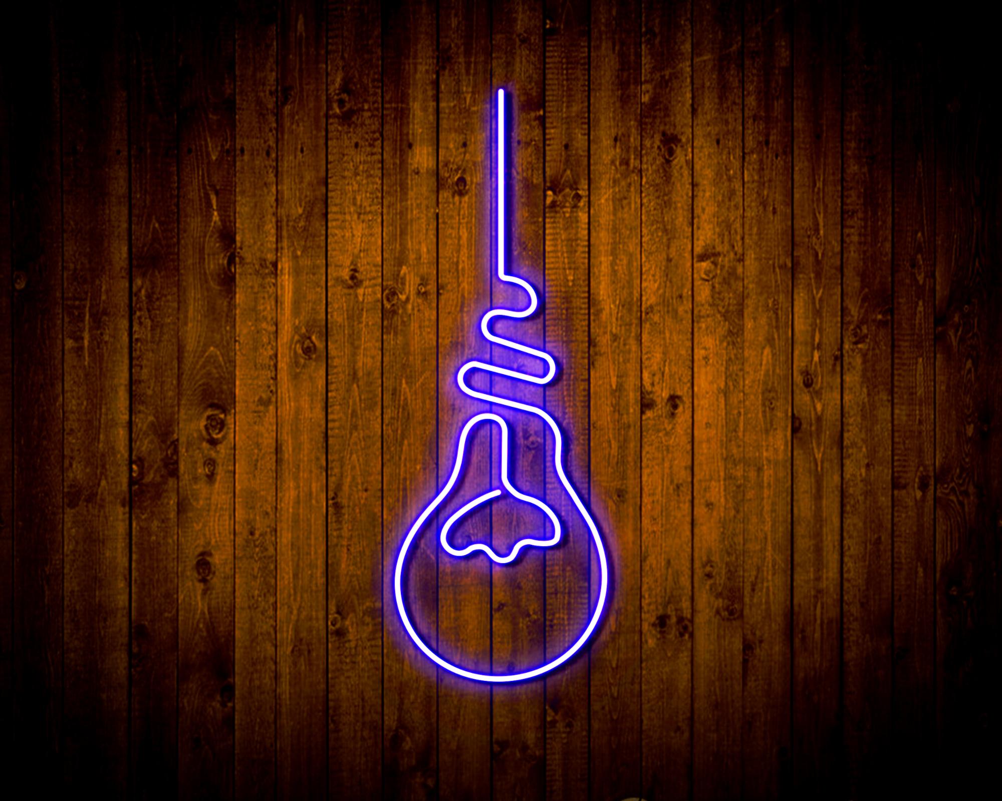 Light Bulb LED Neon Sign Wall Light