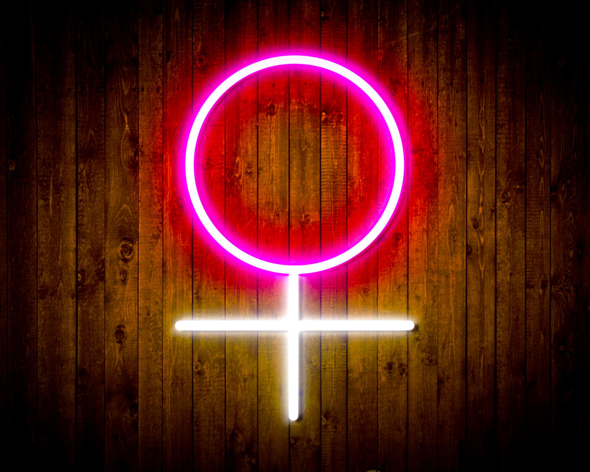 Female Symbol LED Neon Sign Wall Light