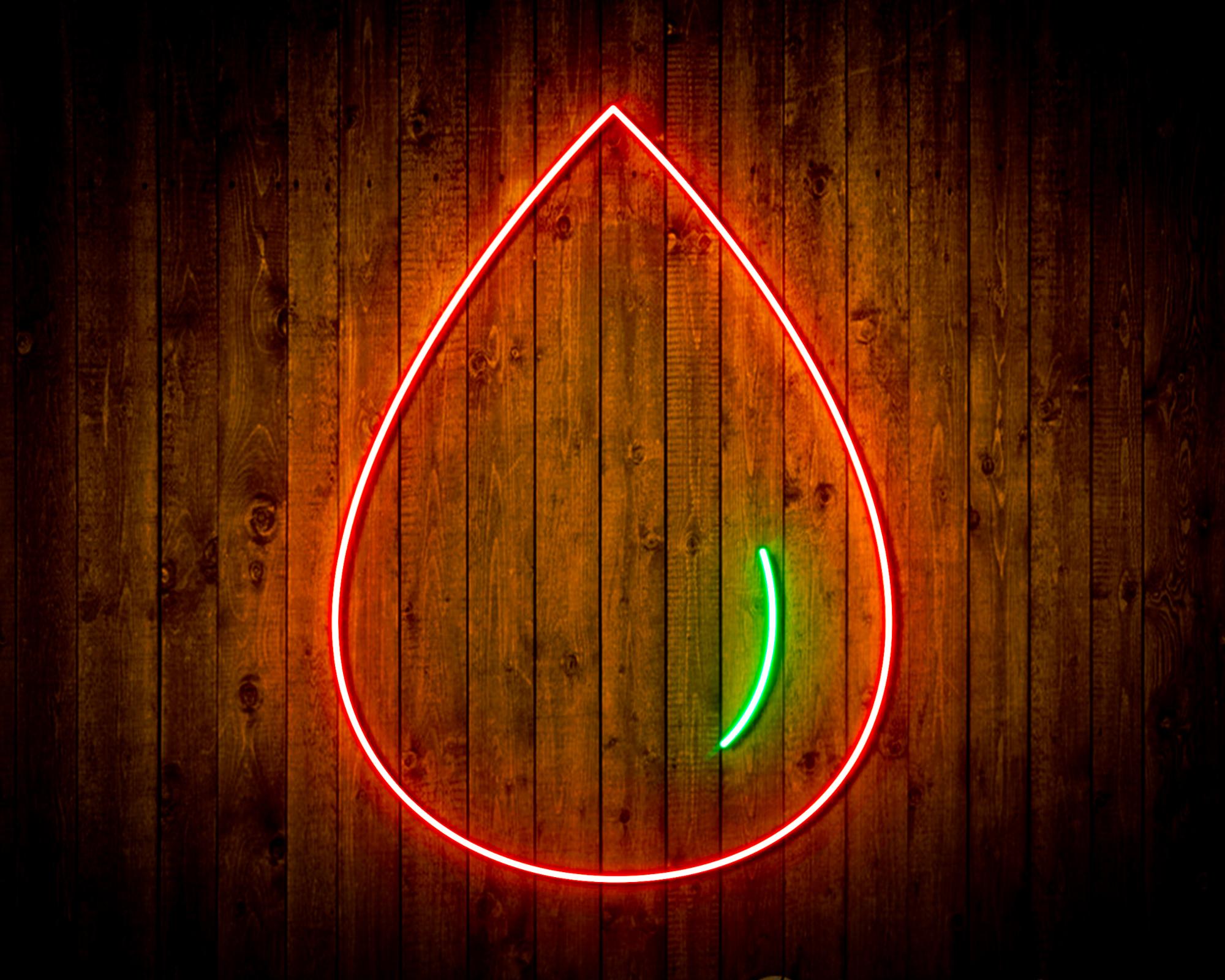 Water Droplet LED Neon Sign Wall Light